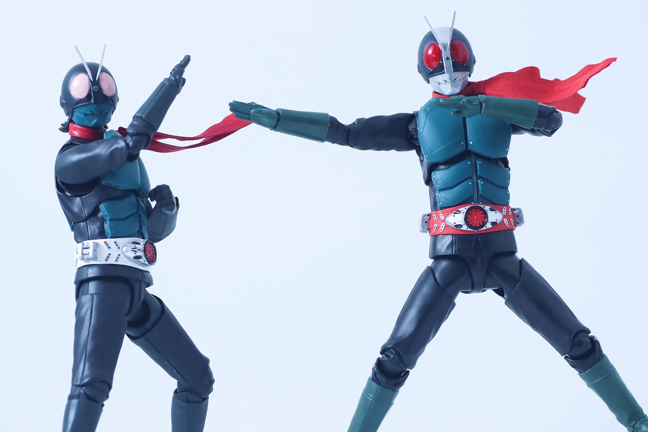 S.H.フィギュアーツ　第1バッタオーグ／仮面ライダー　シン・仮面ライダー　アクション　仮面ライダー第2号