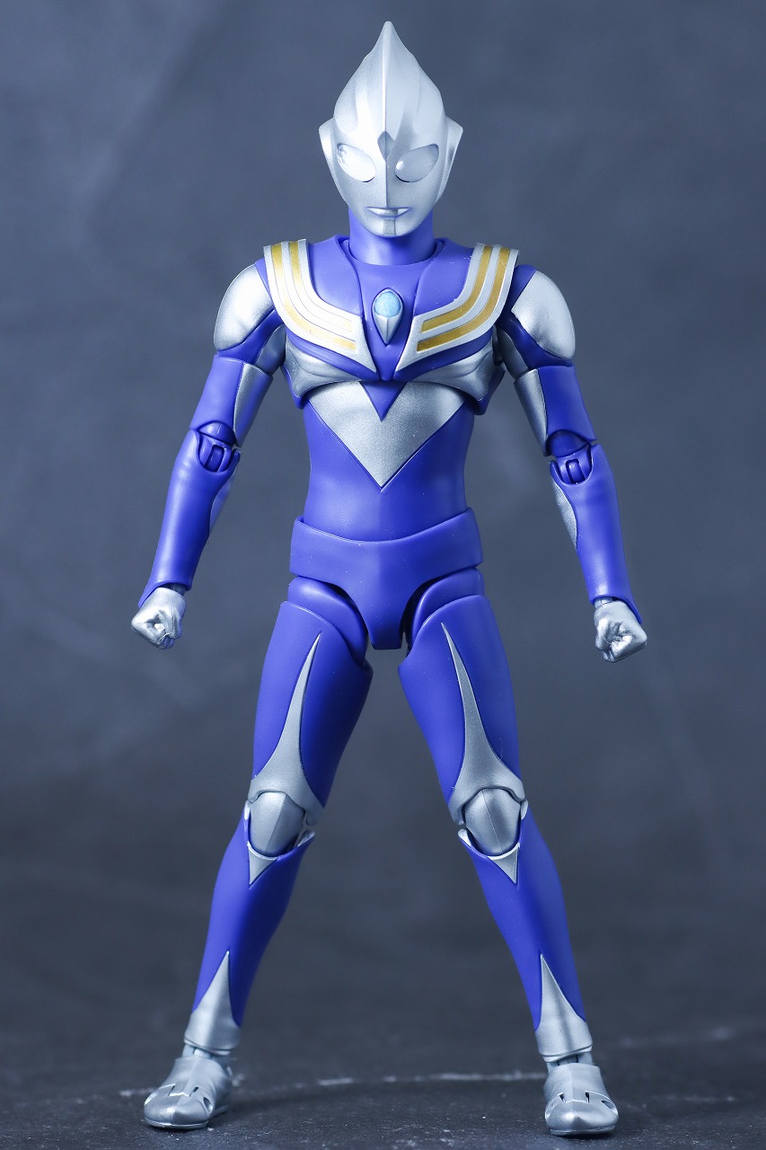 S.H.フィギュアーツ 真骨彫製法　ウルトラマンティガ スカイタイプ　レビュー　本体