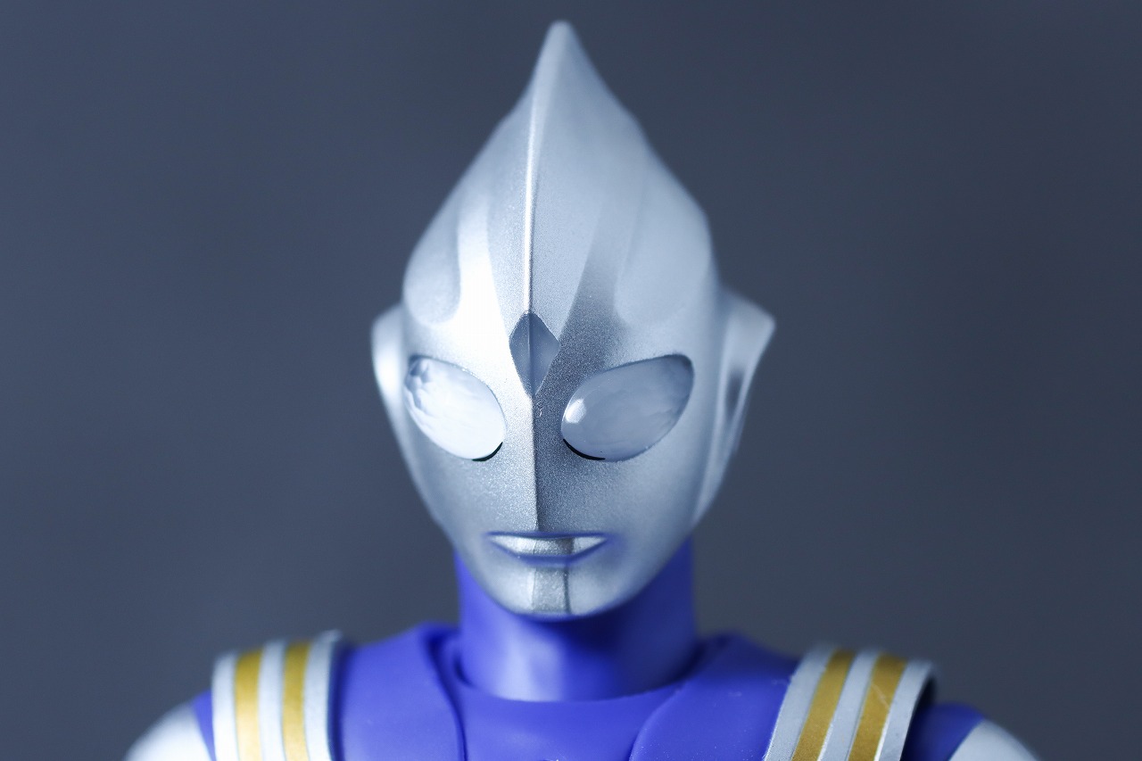 S.H.フィギュアーツ 真骨彫製法　ウルトラマンティガ スカイタイプ　レビュー　本体