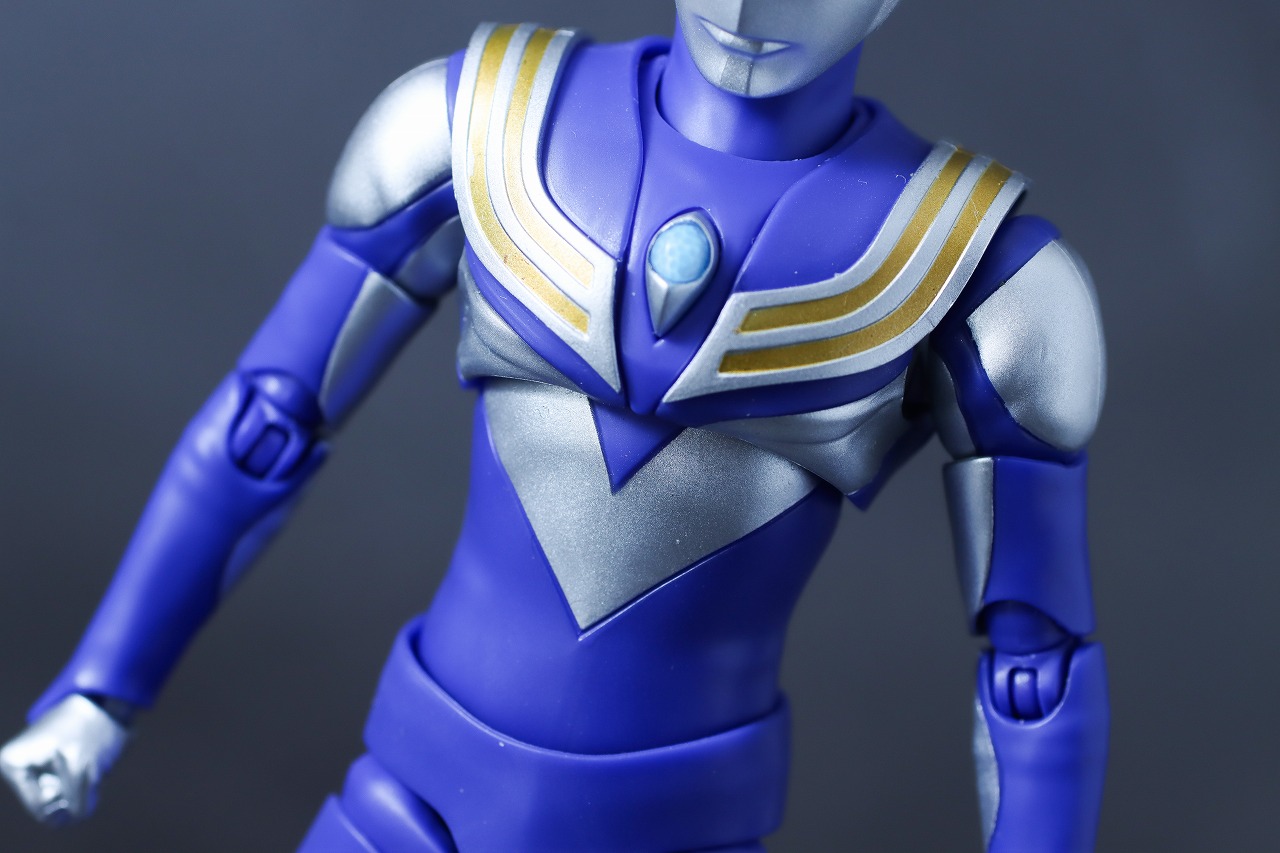 S.H.フィギュアーツ 真骨彫製法　ウルトラマンティガ スカイタイプ　レビュー　本体