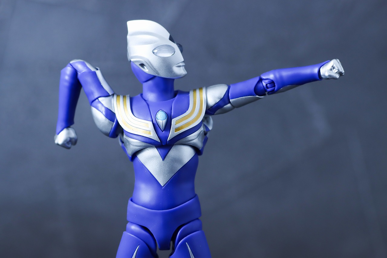 S.H.フィギュアーツ 真骨彫製法　ウルトラマンティガ スカイタイプ　レビュー　可動範囲