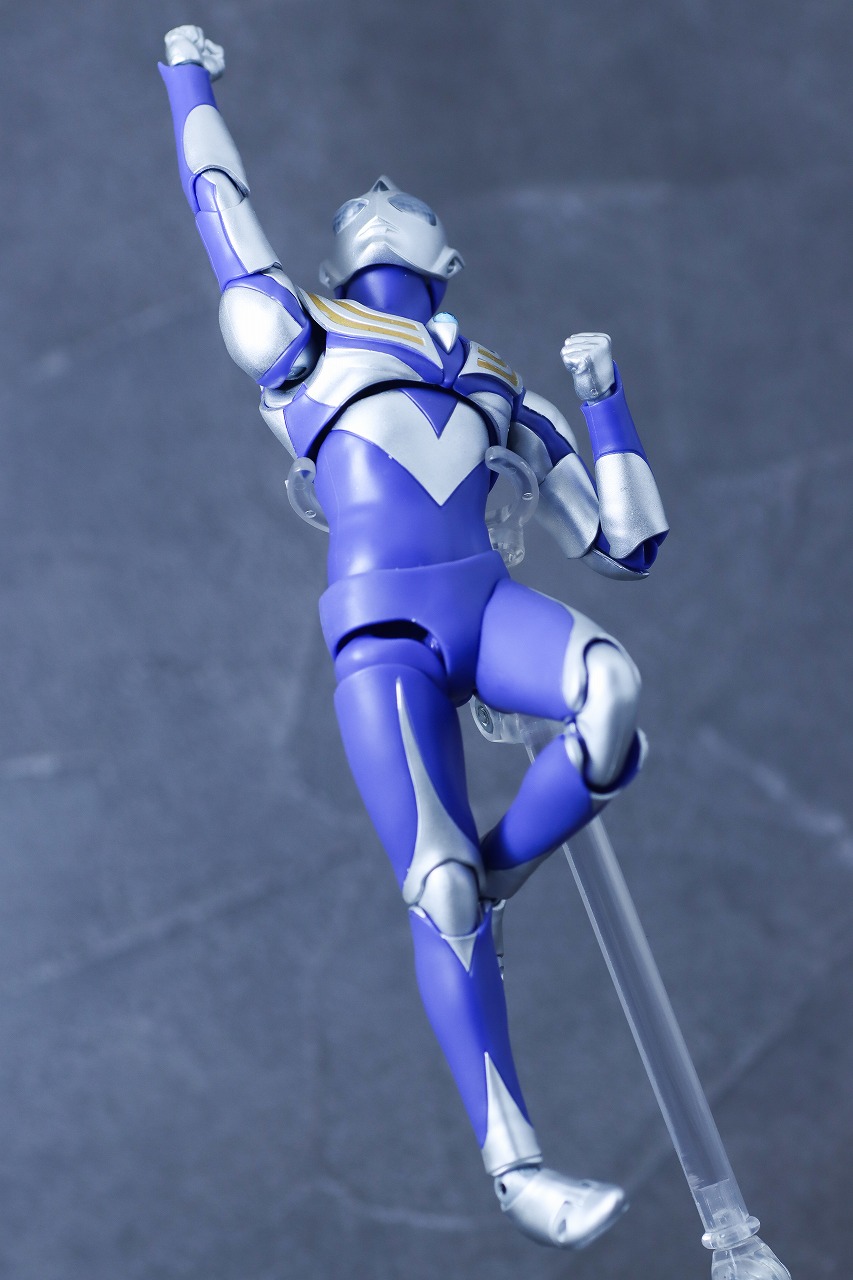 S.H.フィギュアーツ 真骨彫製法　ウルトラマンティガ スカイタイプ　レビュー　アクション