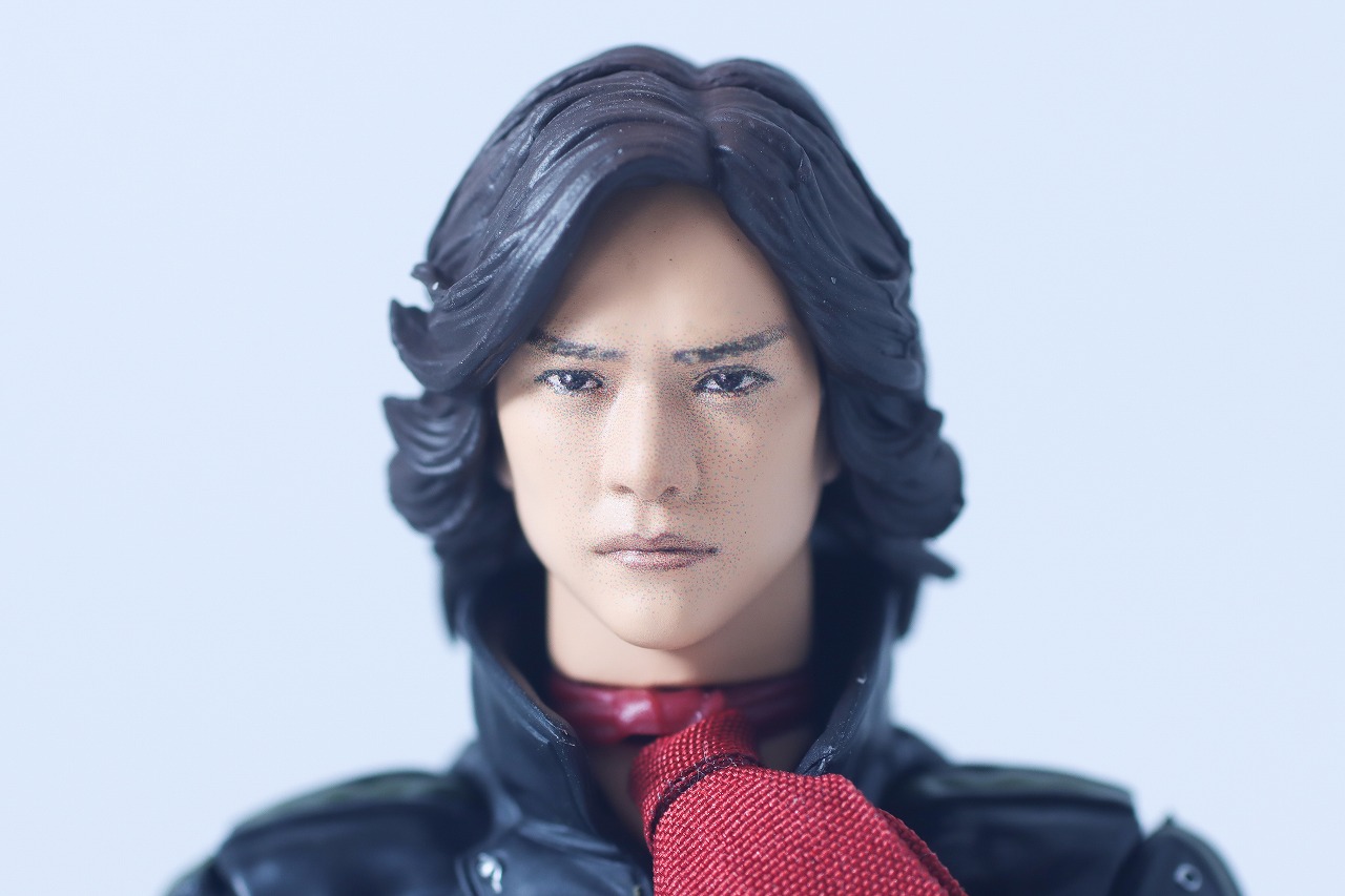 S.H.フィギュアーツ 真骨彫製法　仮面ライダー2号／一文字隼　THE NEXT　レビュー　付属品　素顔ヘッド