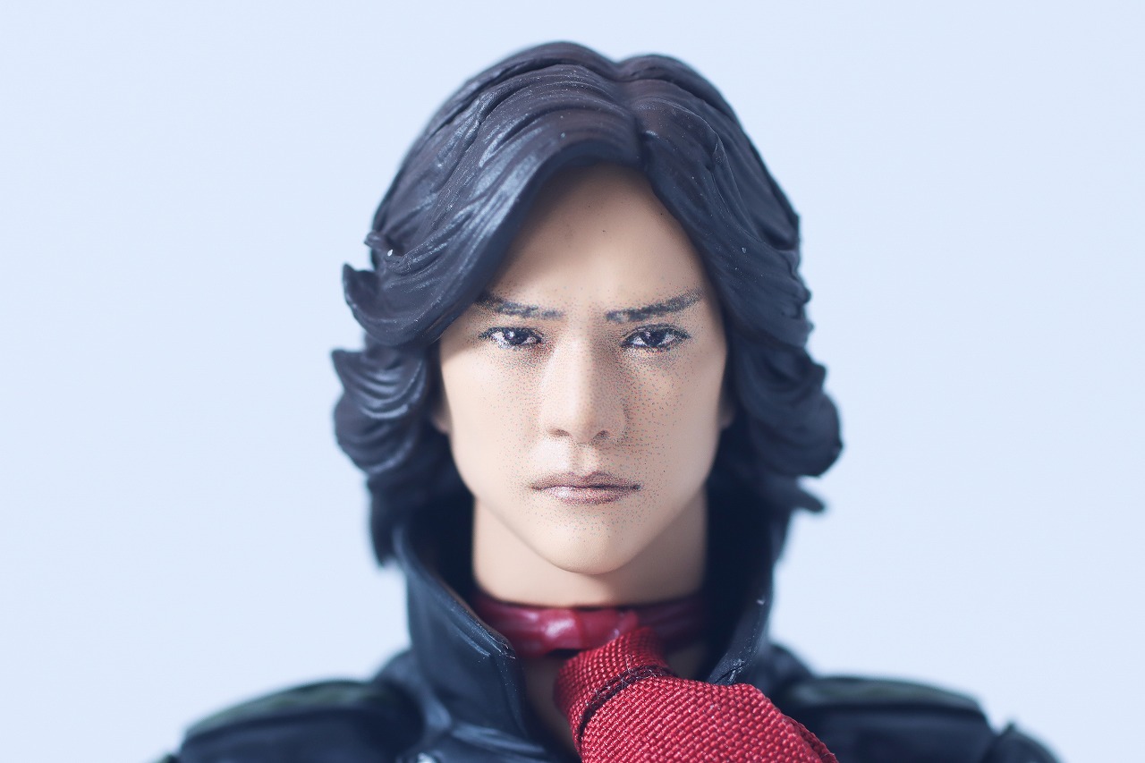 S.H.フィギュアーツ 真骨彫製法　仮面ライダー2号／一文字隼　THE NEXT　レビュー　付属品　素顔ヘッド