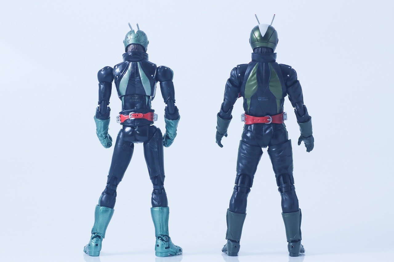 S.H.フィギュアーツ 真骨彫製法　仮面ライダー2号／一文字隼　THE NEXT　レビュー　比較　通常版