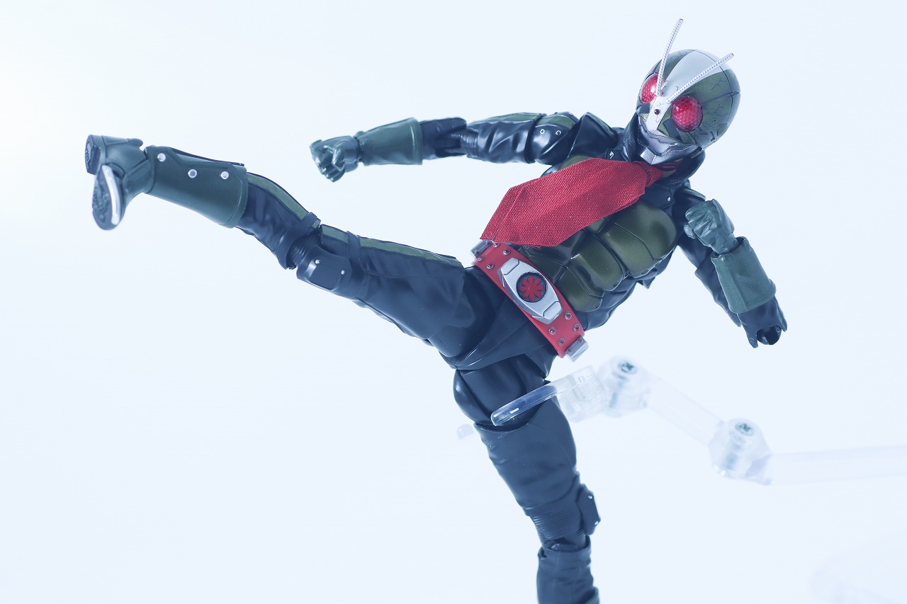 S.H.フィギュアーツ 真骨彫製法　仮面ライダー2号／一文字隼　THE NEXT　レビュー　アクション