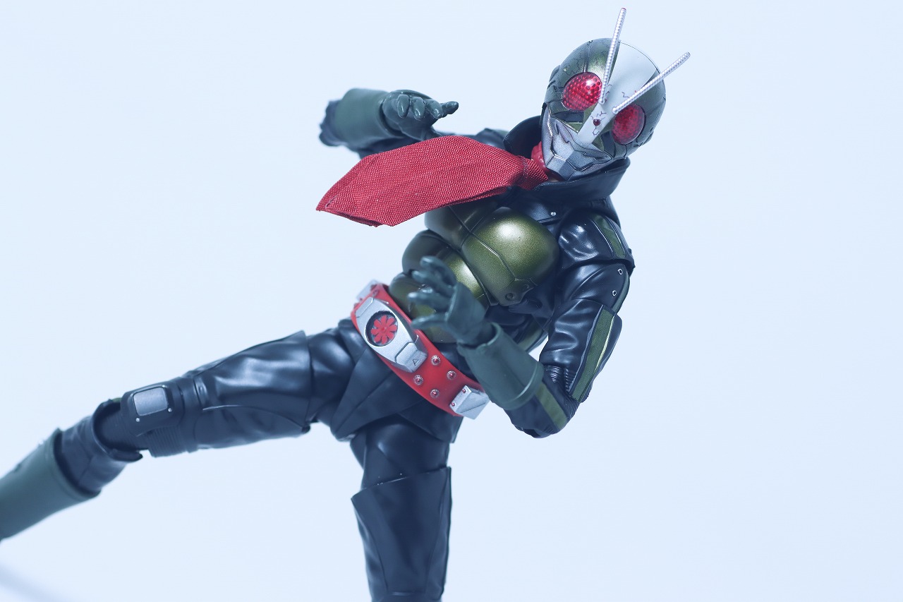 S.H.フィギュアーツ 真骨彫製法　仮面ライダー2号／一文字隼　THE NEXT　レビュー　アクション