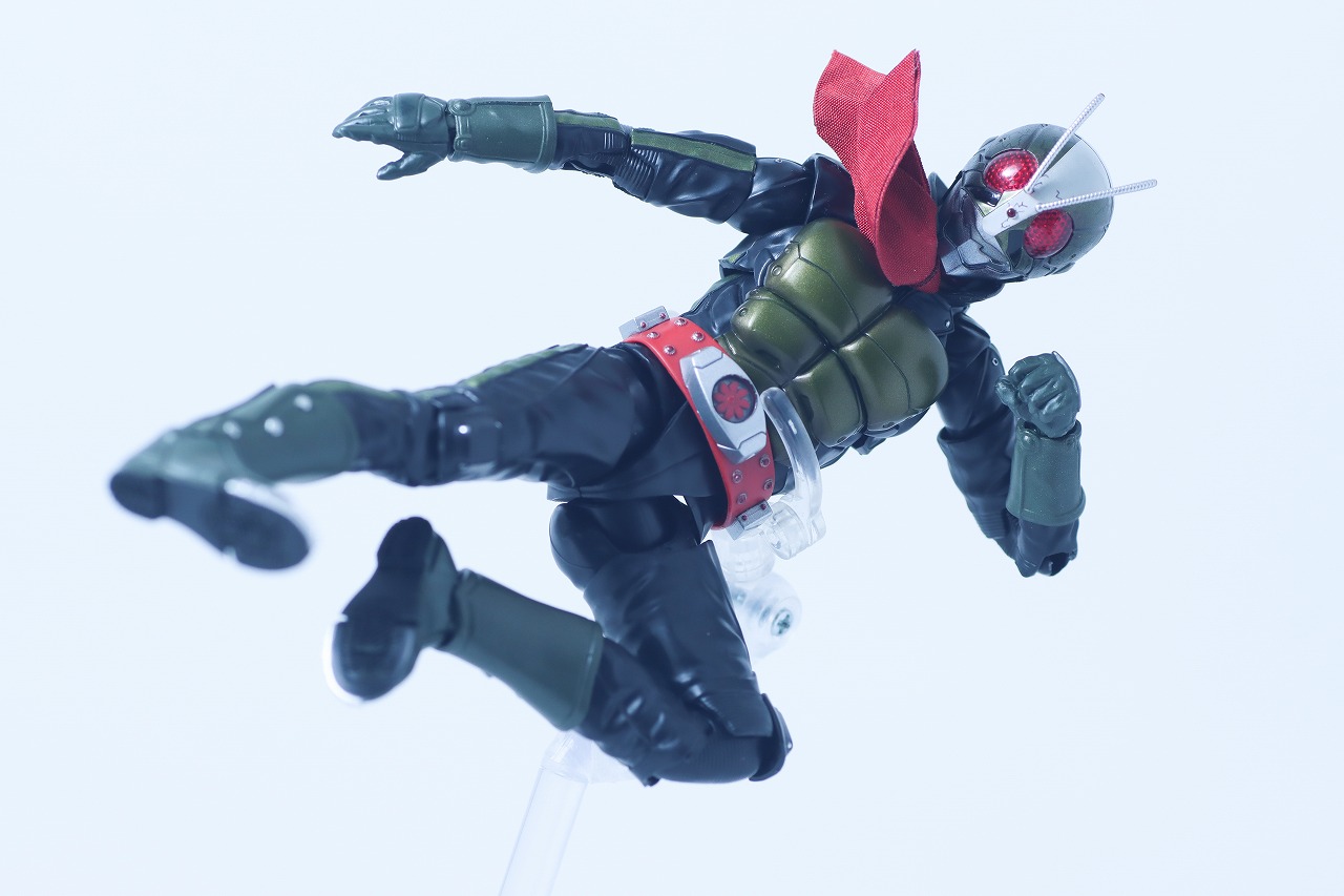 S.H.フィギュアーツ 真骨彫製法　仮面ライダー2号／一文字隼　THE NEXT　レビュー　アクション