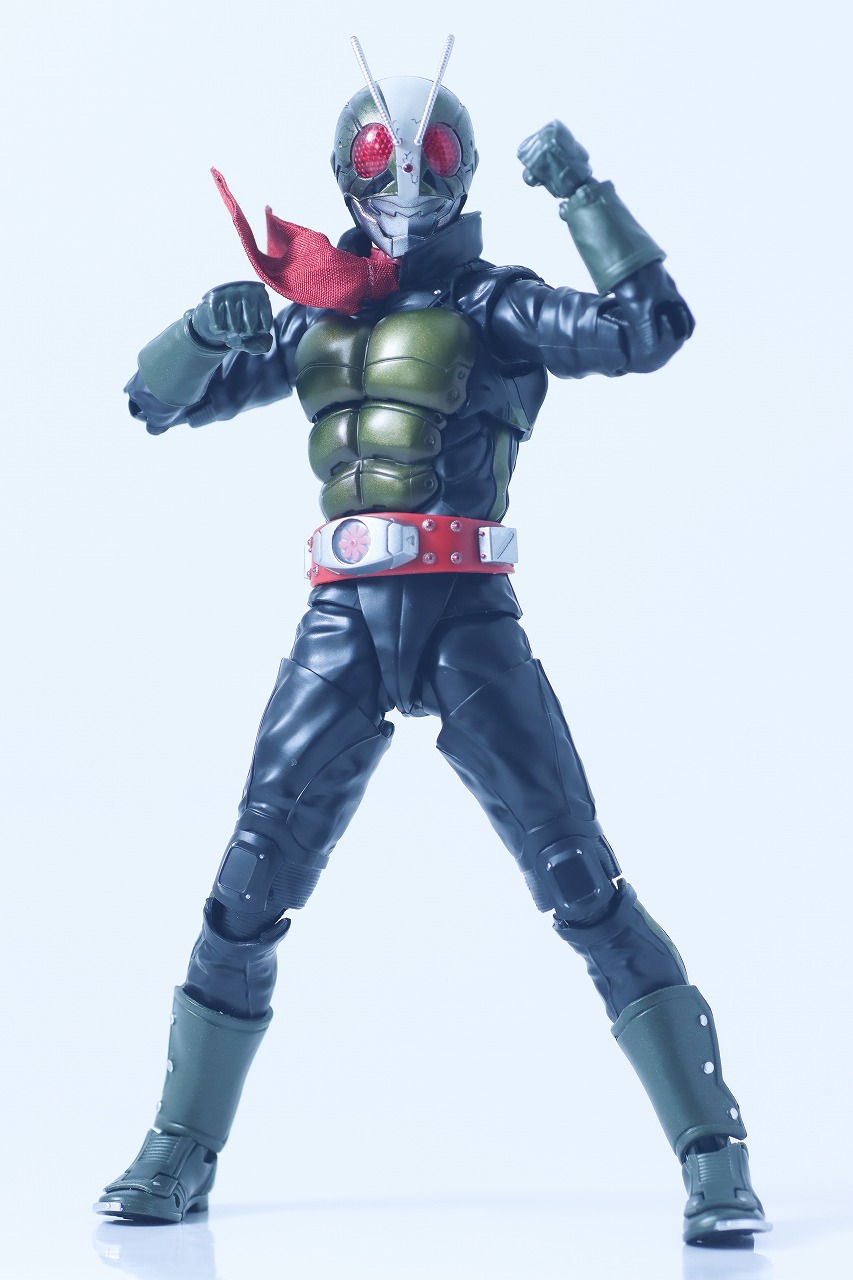 S.H.フィギュアーツ 真骨彫製法　仮面ライダー2号／一文字隼　THE NEXT　レビュー　本体