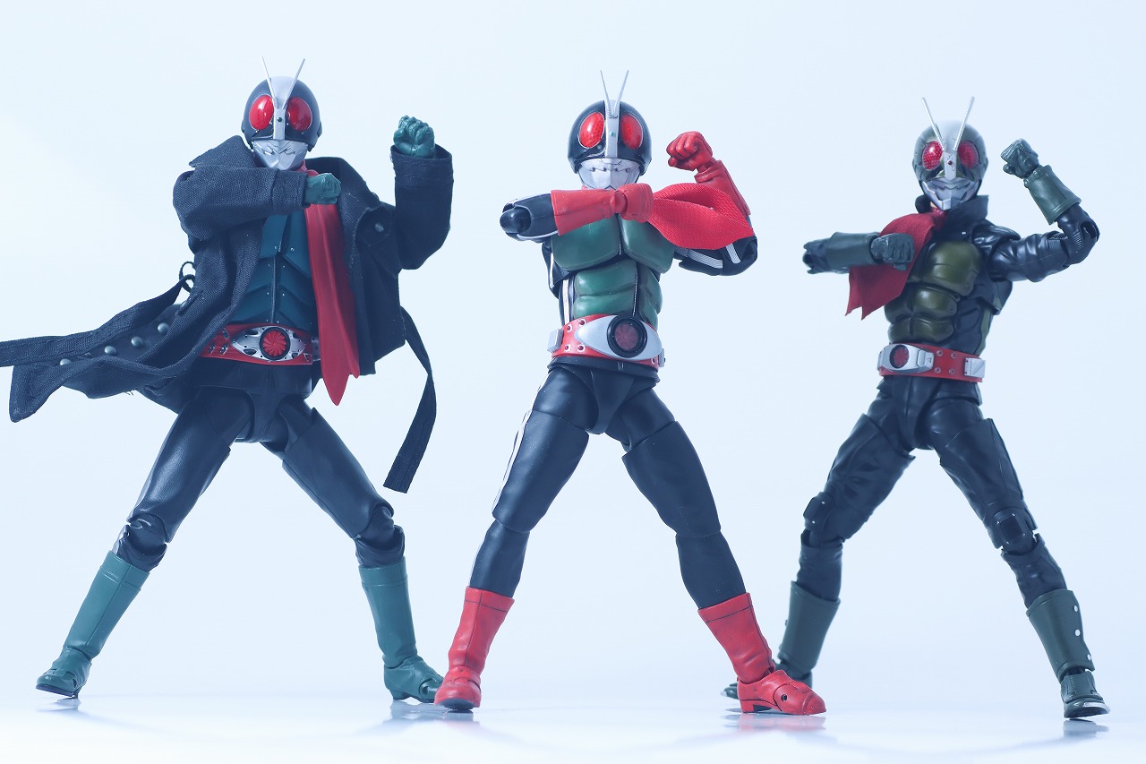 S.H.フィギュアーツ 真骨彫製法　仮面ライダー2号／一文字隼　THE NEXT　レビュー　アクション