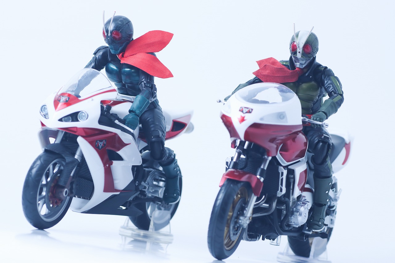 S.H.フィギュアーツ　サイクロン2号　レビュー　アクション　仮面ライダー1号　サイクロン1号