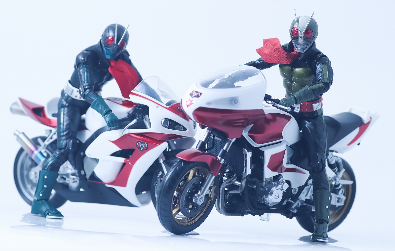 S.H.フィギュアーツ　サイクロン2号　レビュー　アクション　仮面ライダー1号　サイクロン1号