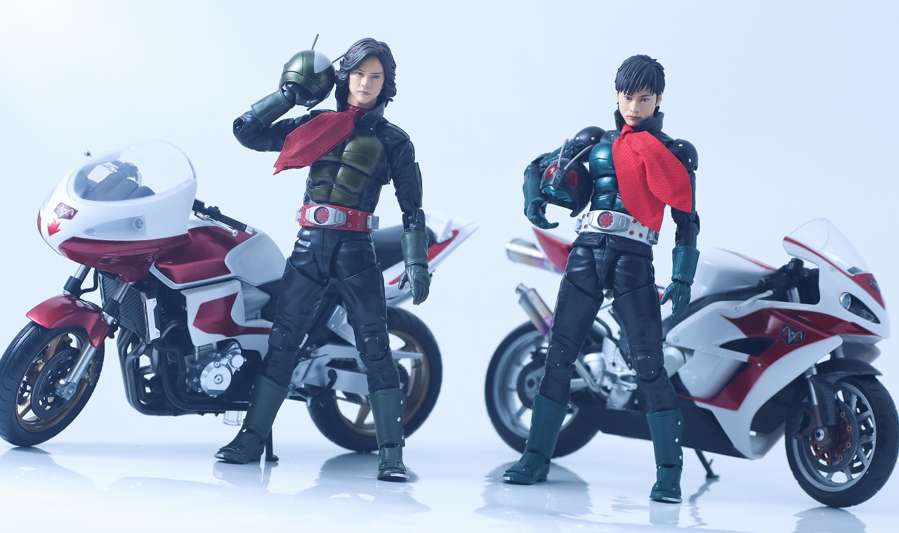 S.H.フィギュアーツ　サイクロン2号　レビュー　アクション　仮面ライダー1号　サイクロン1号