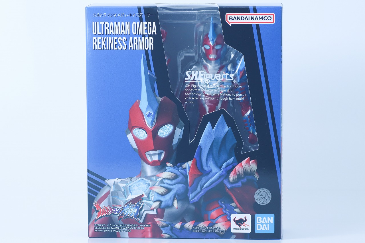 S.H.フィギュアーツ　ウルトラマンオメガ レキネスアーマー　レビュー　パッケージ