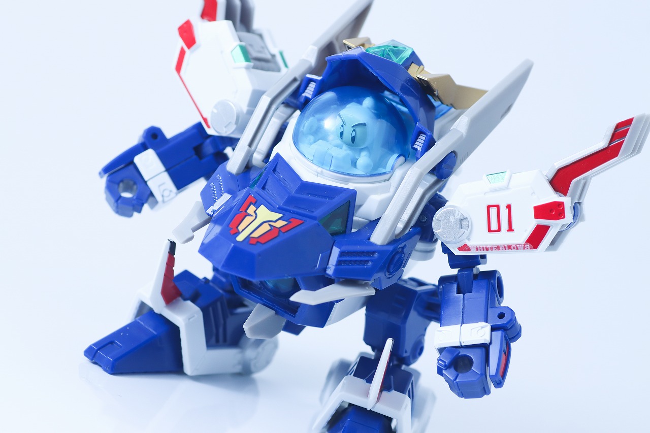 TOYRISE DMB-01　ホワイトブロス　レビュー　アクション