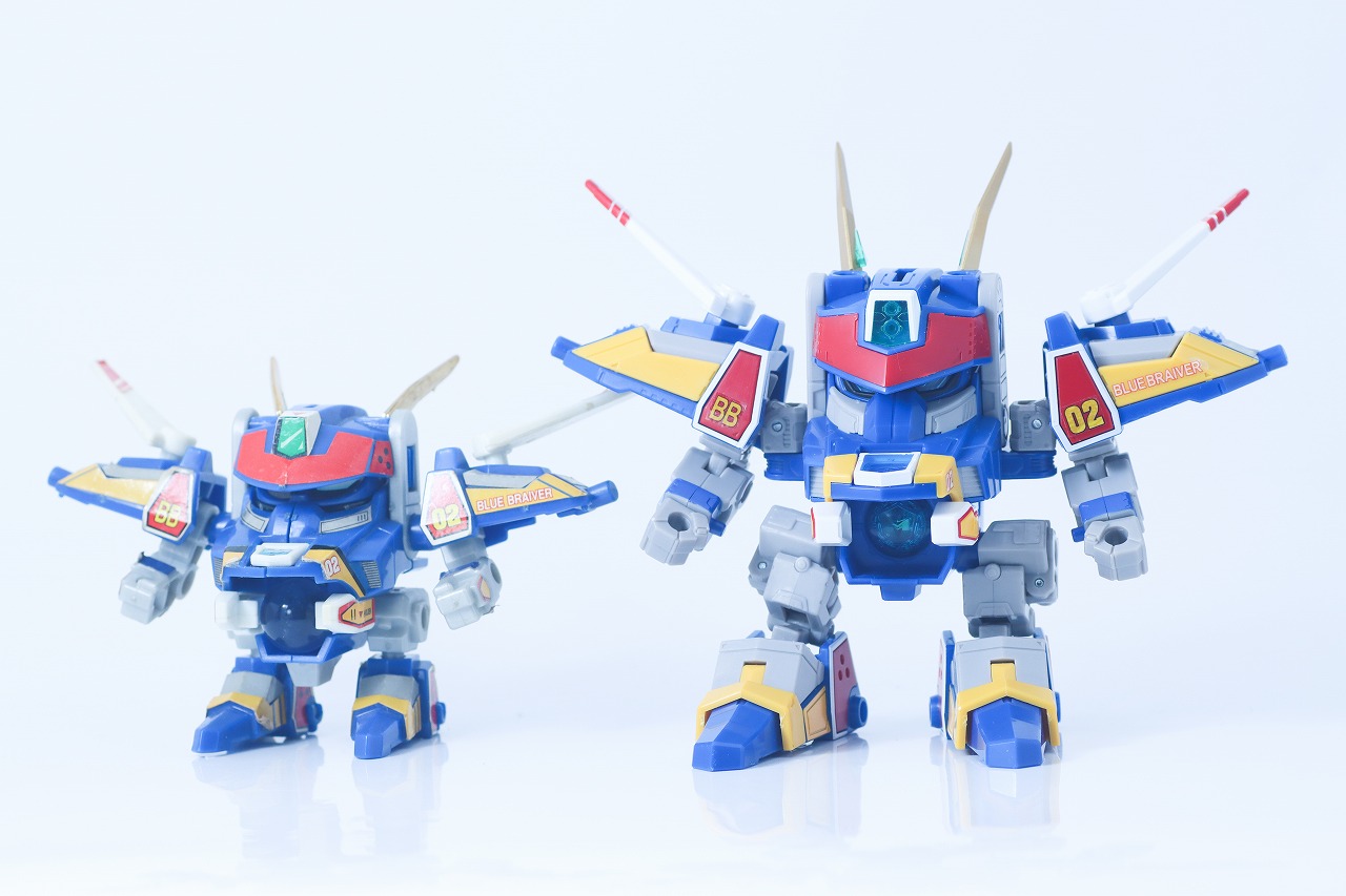 TOYRISE DMB-02　ブルーブレイバー　レビュー　比較