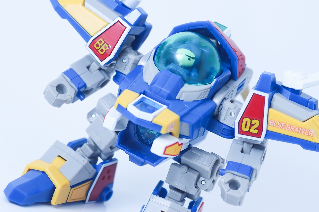 TOYRISE DMB-02　ブルーブレイバー　レビュー　アクション