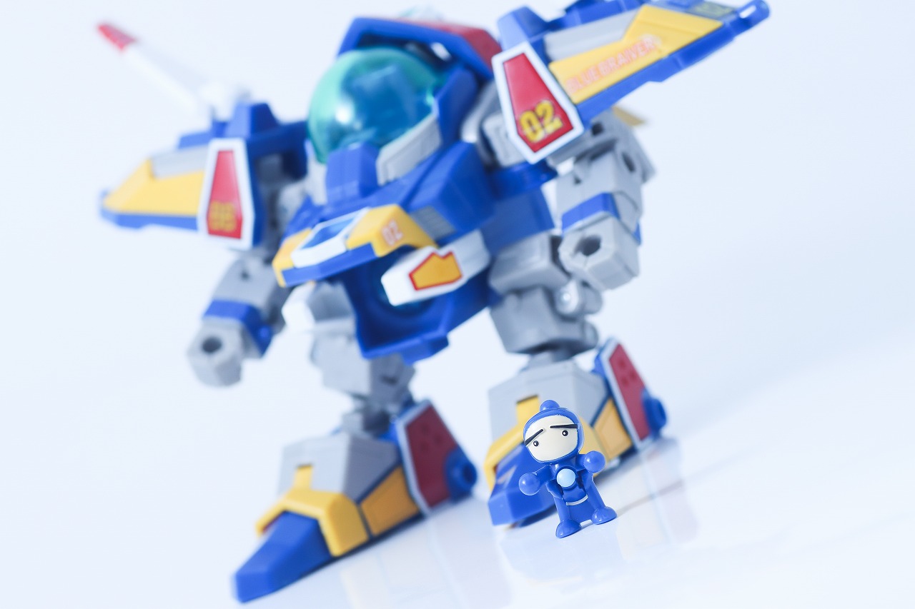 TOYRISE DMB-02　ブルーブレイバー　レビュー　アクション