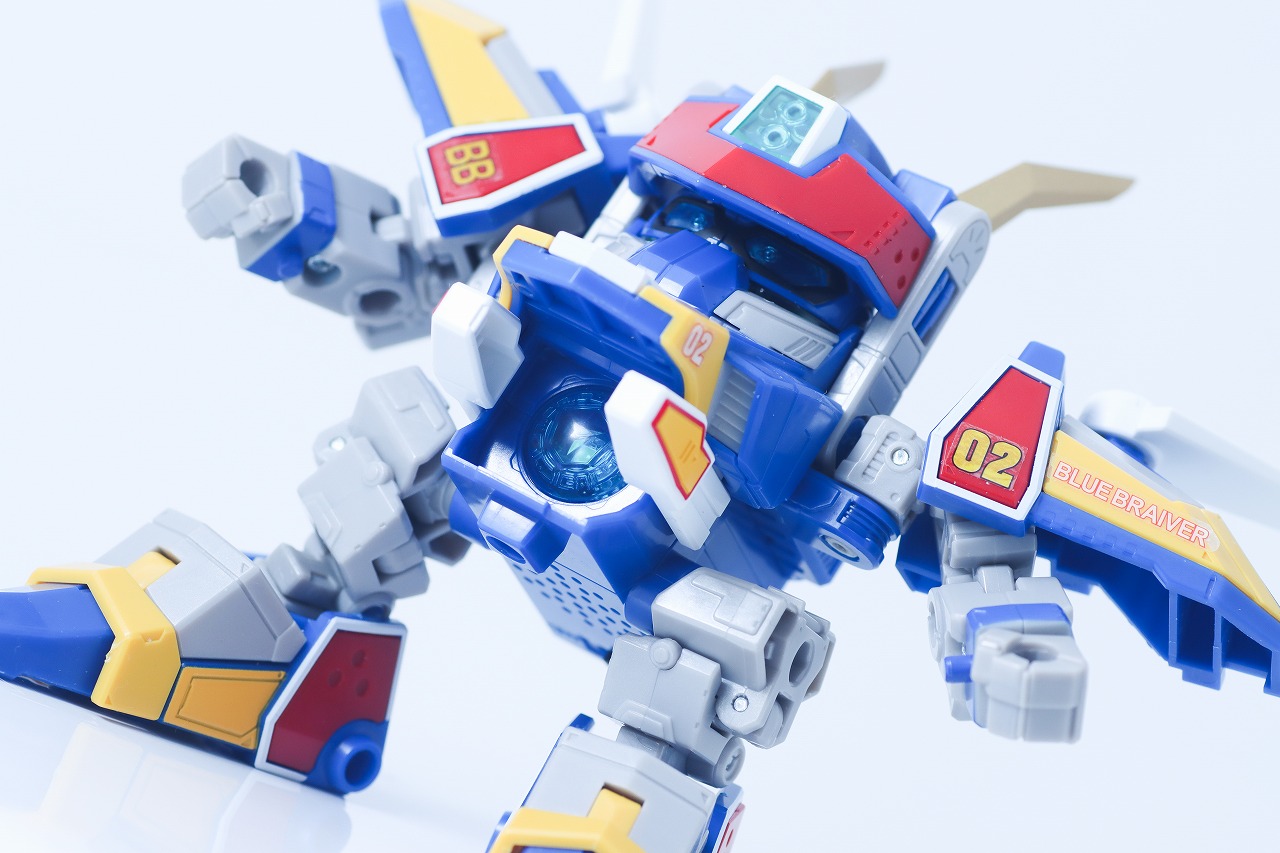 TOYRISE DMB-02　ブルーブレイバー　レビュー　アクション