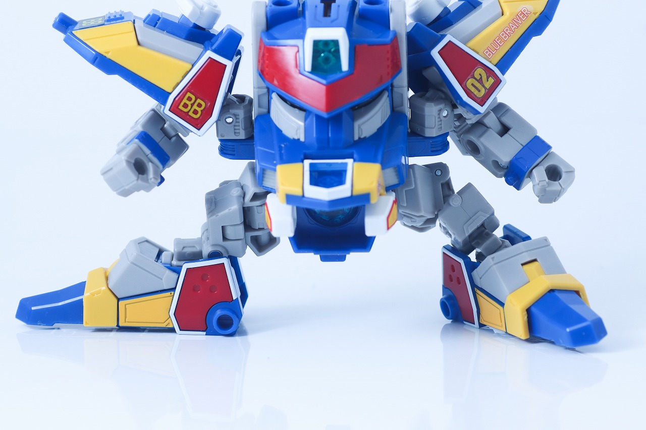 TOYRISE DMB-02　ブルーブレイバー　レビュー　可動範囲