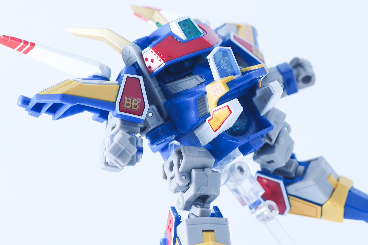 TOYRISE DMB-02　ブルーブレイバー　レビュー　アクション