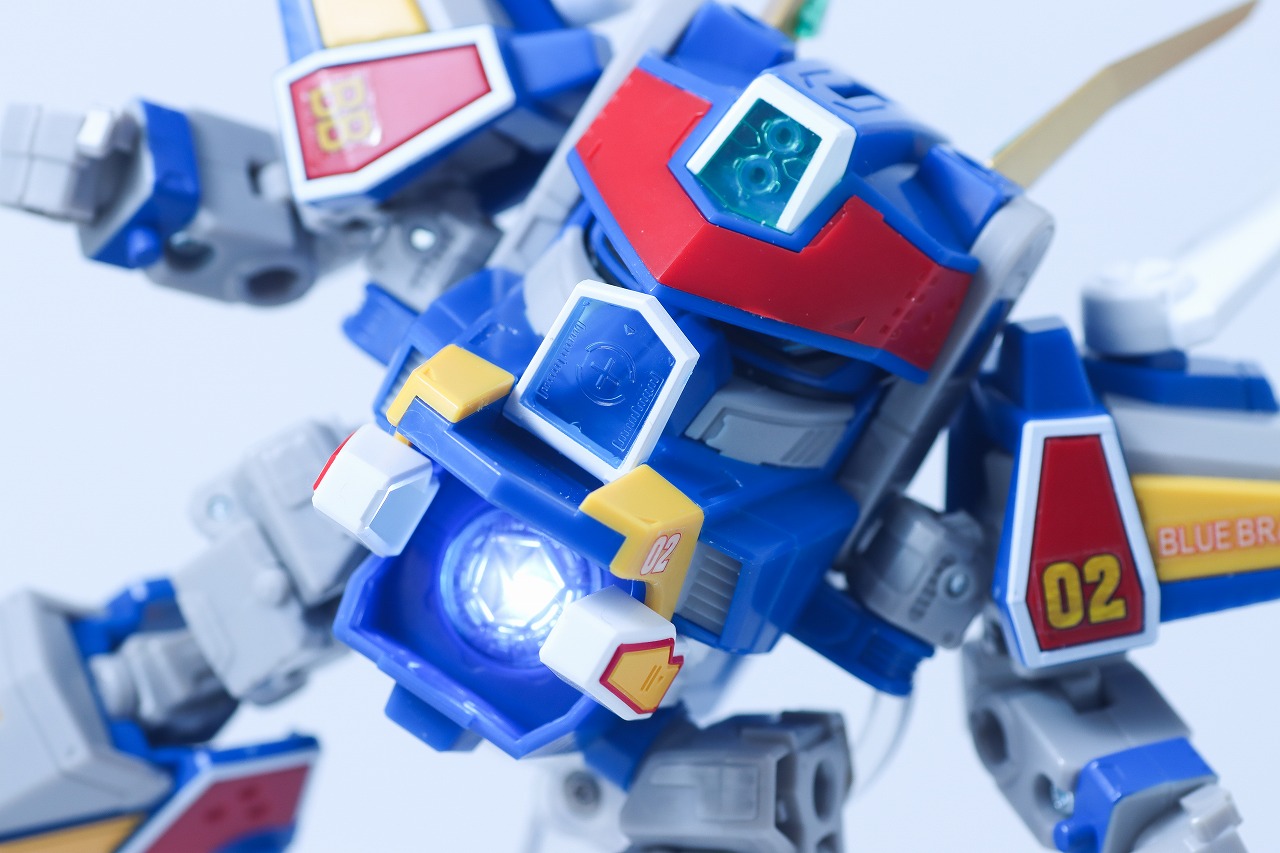 TOYRISE DMB-02　ブルーブレイバー　レビュー　アクション