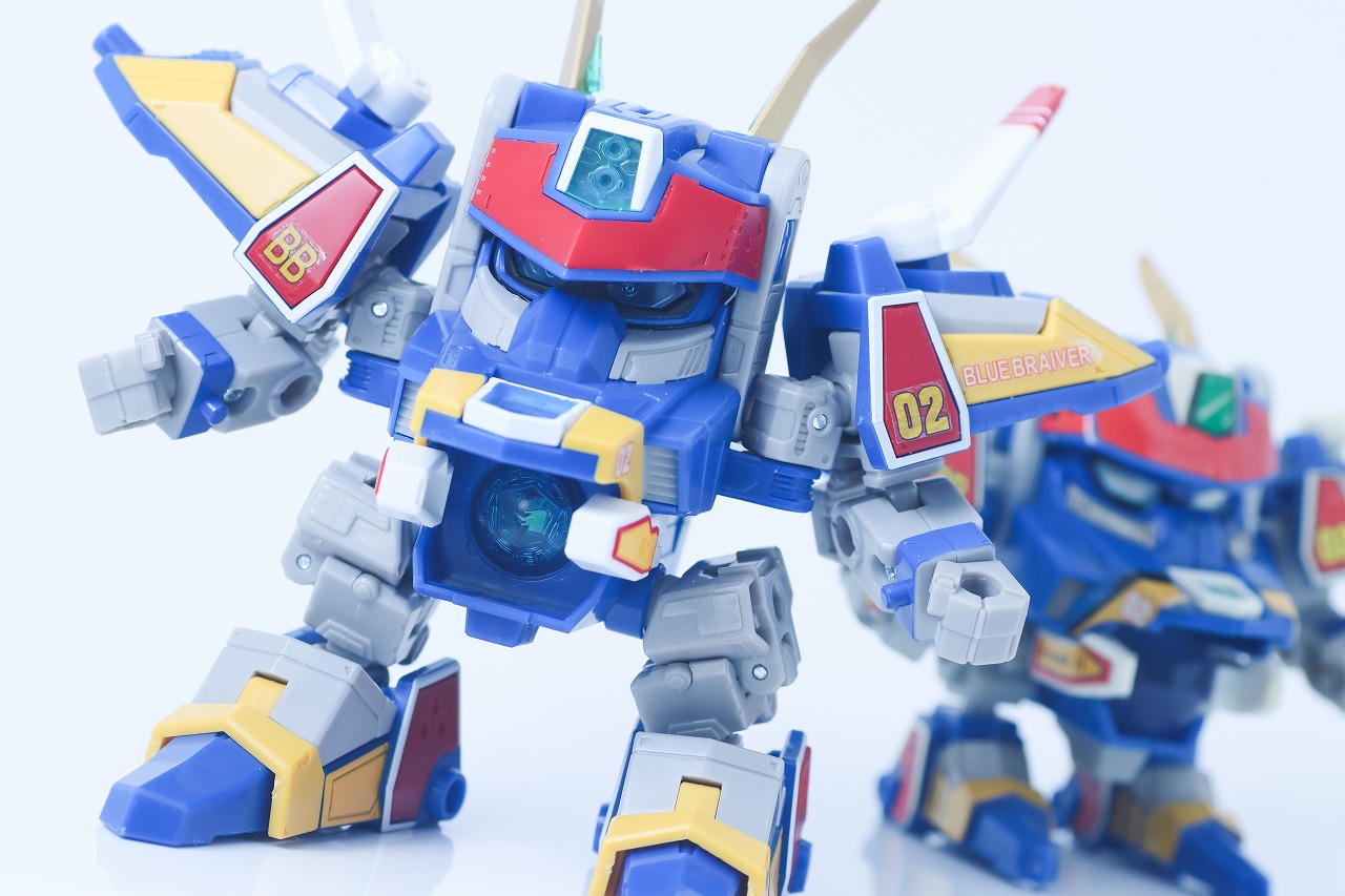 TOYRISE DMB-02　ブルーブレイバー　レビュー　アクション