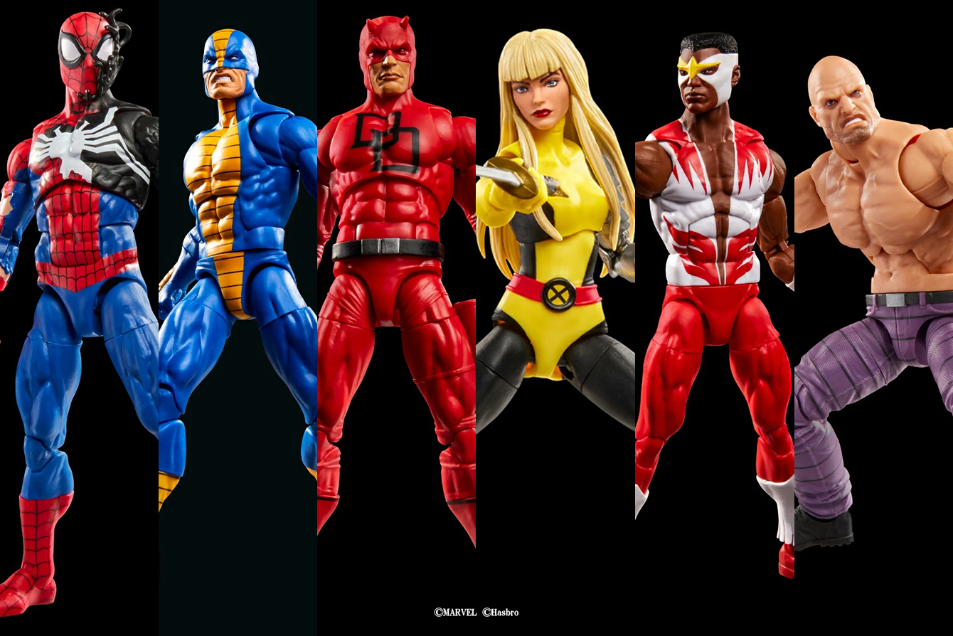 マーベルレジェンド新作！スパイダーマン＆マジック＆ファルコン＆コンストリクター＆アブソービングマン＆デアデビルが発売！