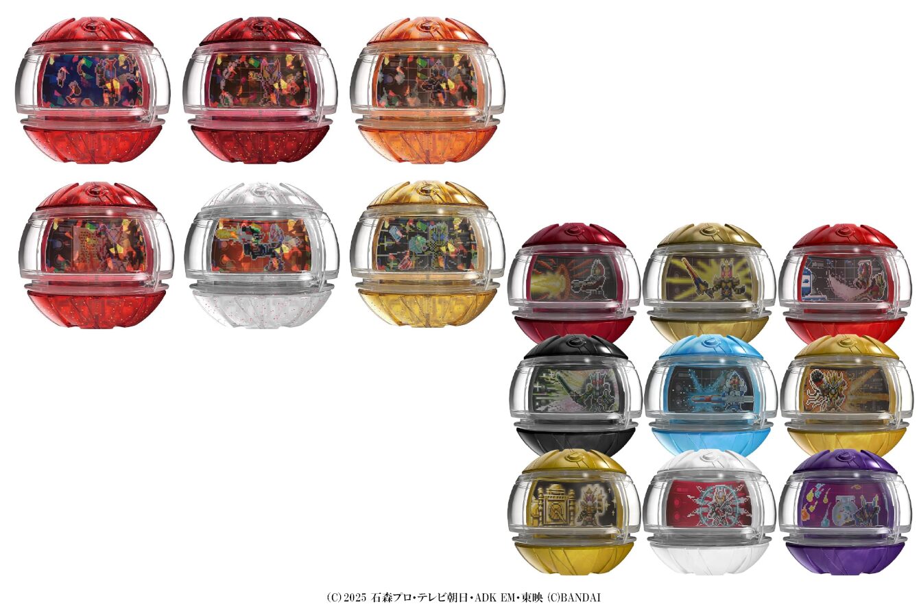 DXレジェンドライダーカプセムランダムボックス 最強フォームver.01＆キラキラver.05が26年2月・3月発売！