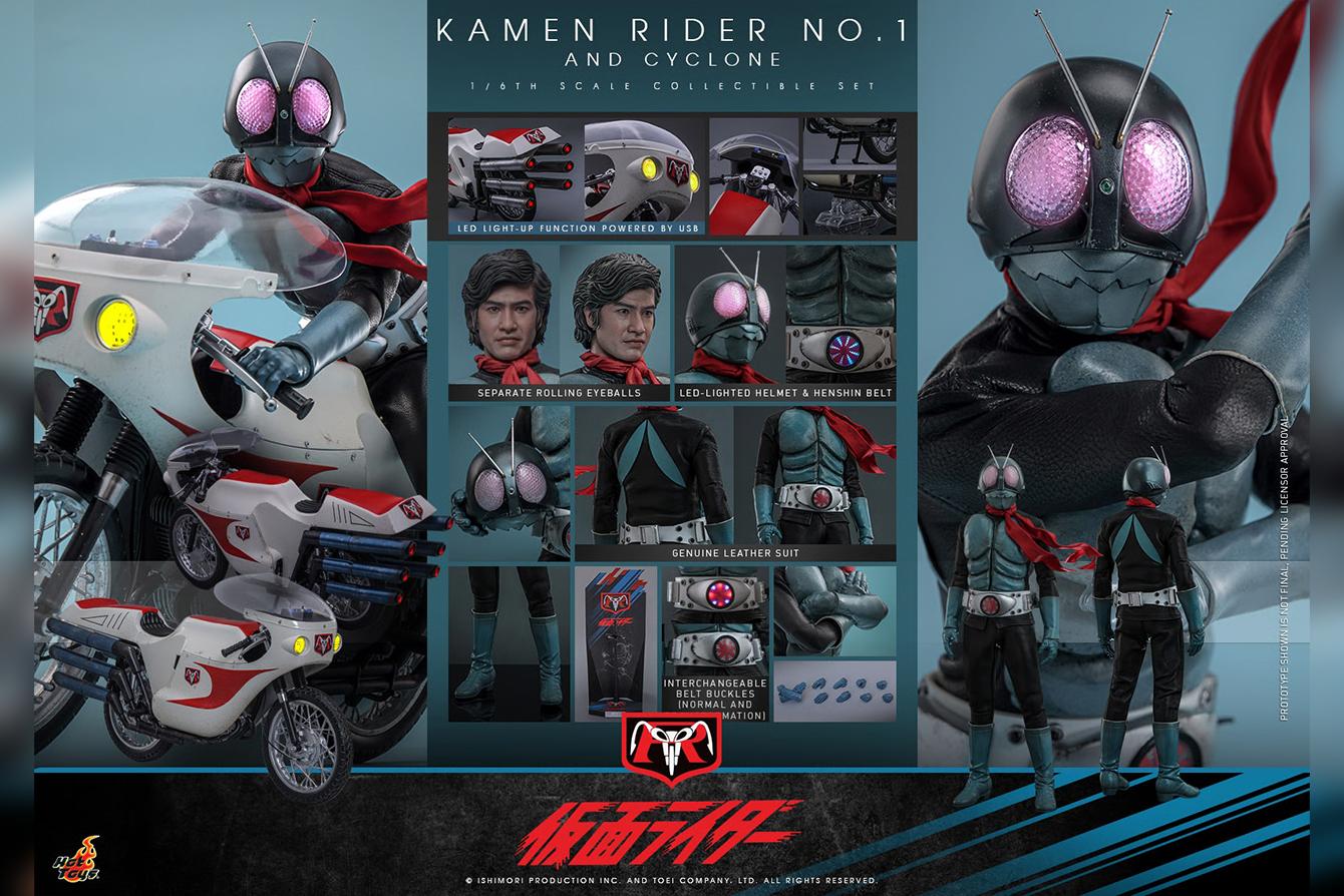 ホットトイズ新作！仮面ライダー旧1号＆サイクロン号が2026年に発売！本郷猛のヘッドも