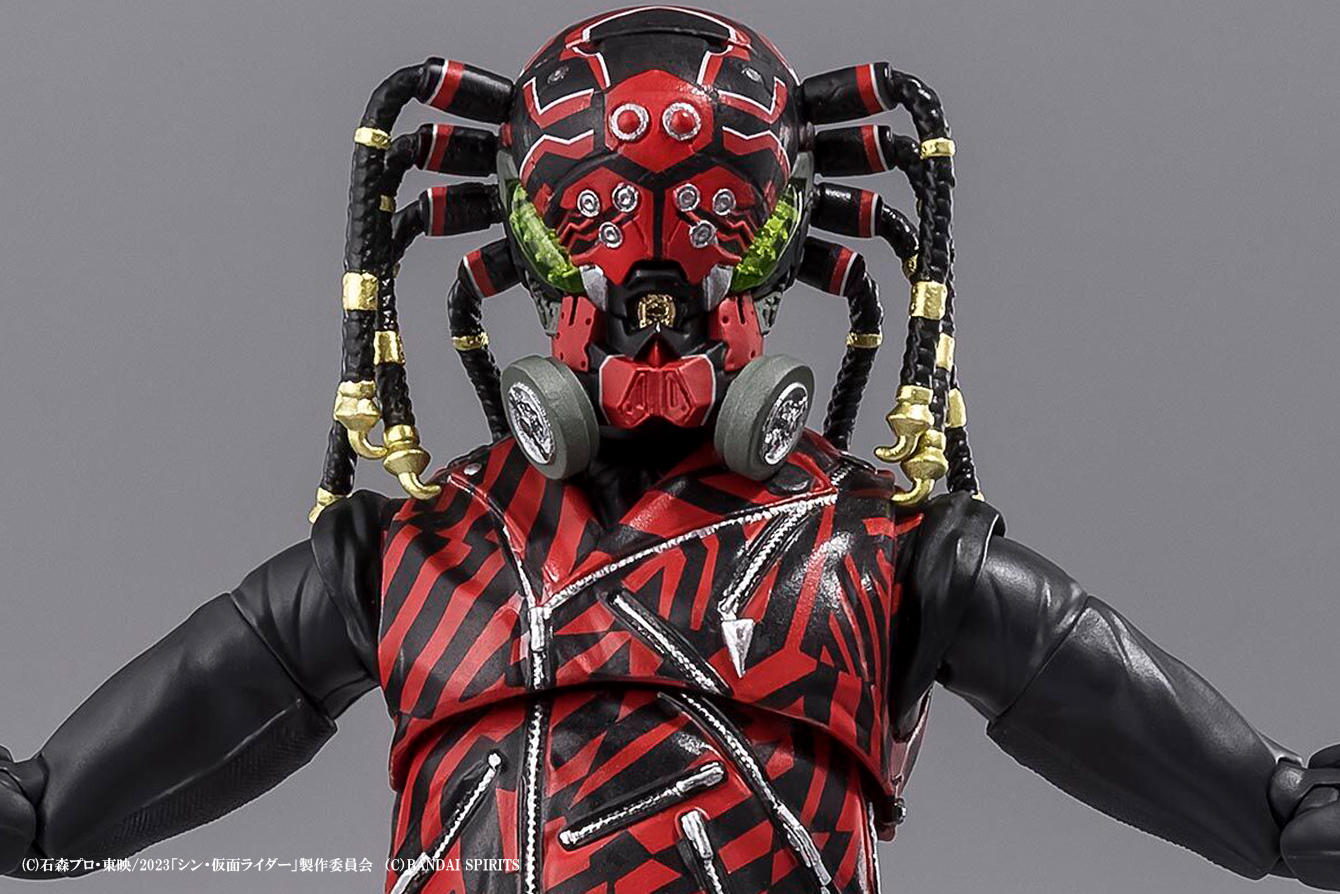 S.H.フィギュアーツ新作！『シン・仮面ライダー』クモオーグが26年10月限定発売！