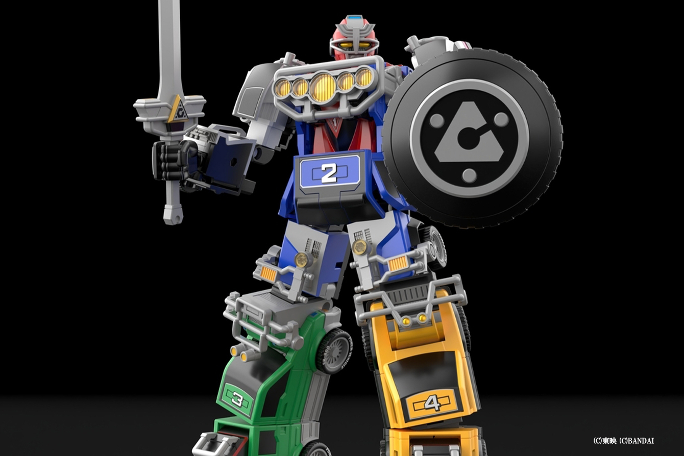 SMP新作！『激走戦隊カーレンジャー』激走合体RVロボが発売決定！