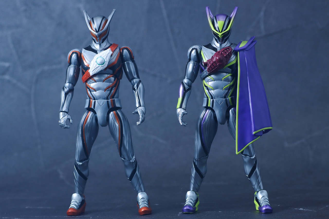 仮面ライダーアクションフィギュア　ロードスリー　レビュー　比較　ノクスナイト