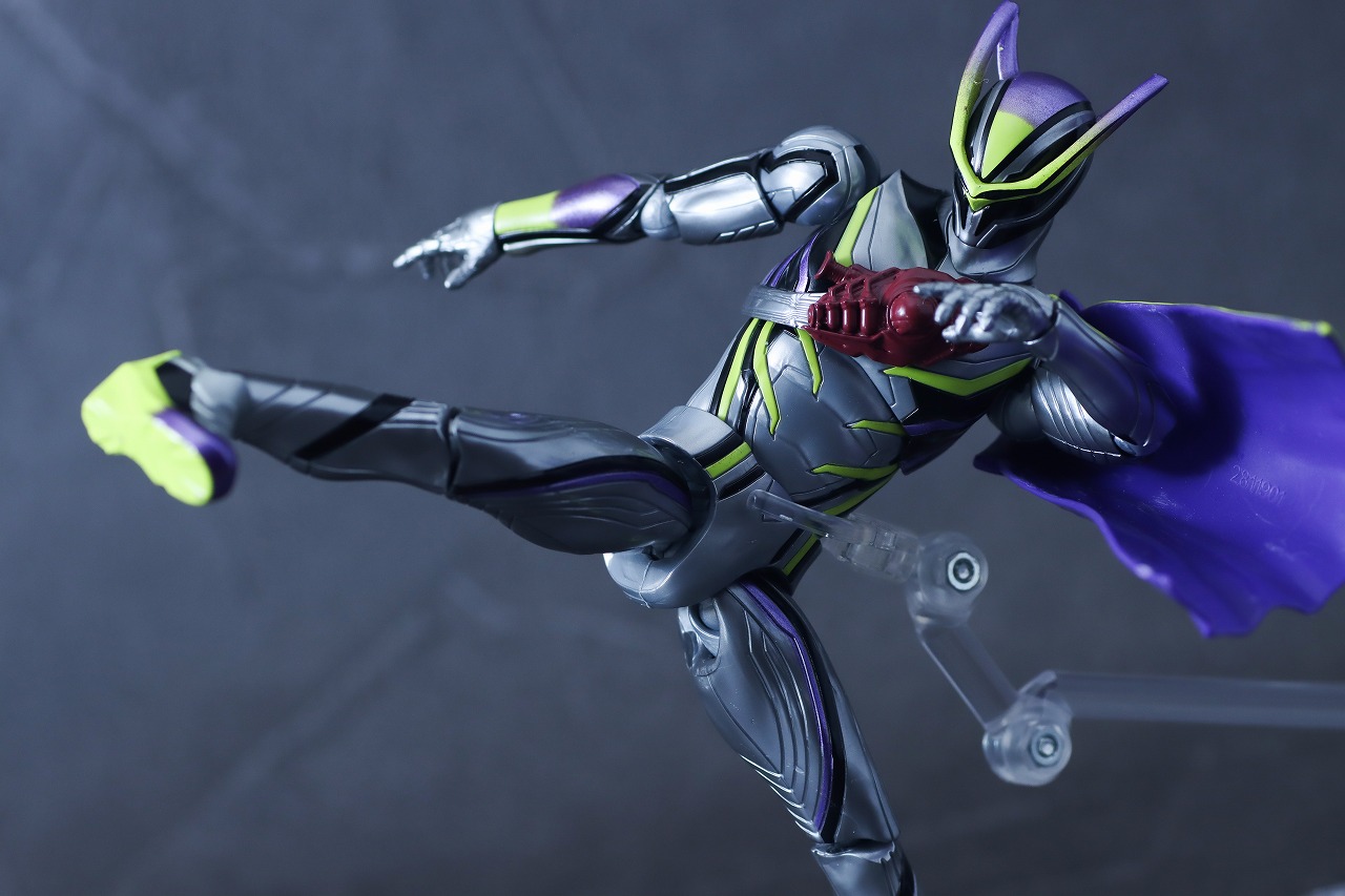 仮面ライダーアクションフィギュア　ロードスリー　レビュー　アクション