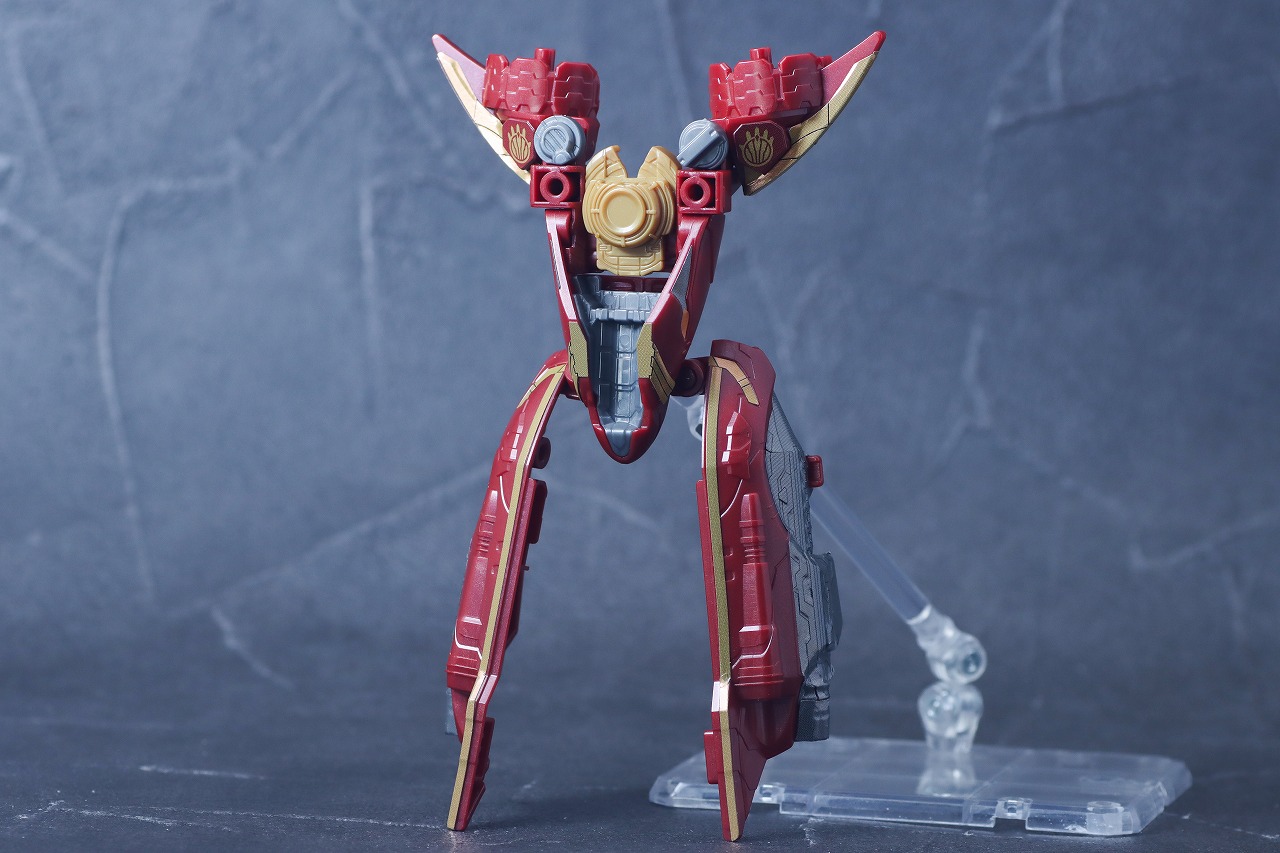 ミニプラ オルカブースター5050 レビュー テガソードアカツキ 合体