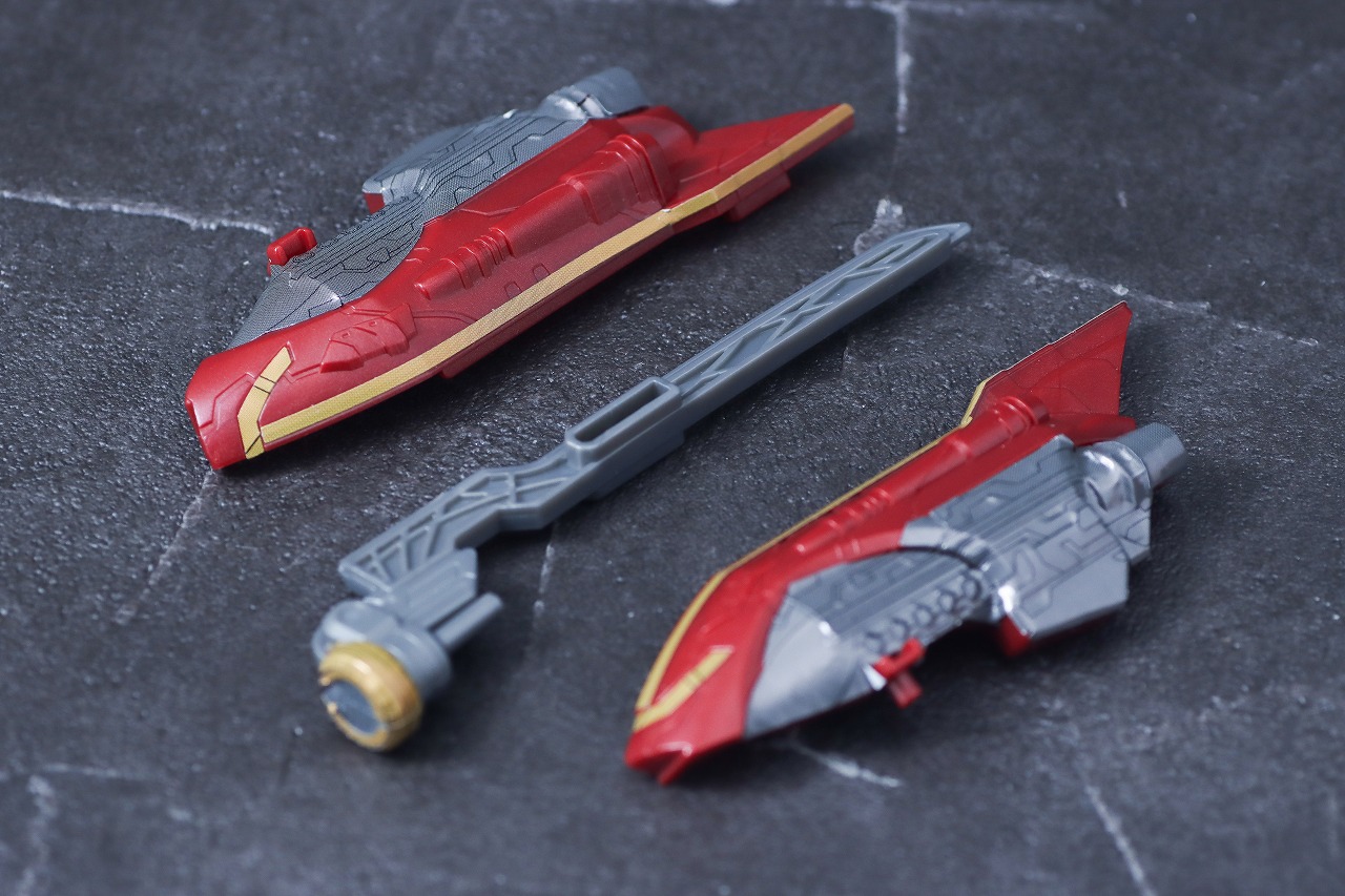 ミニプラ オルカブースター5050 レビュー テガソードアカツキ 合体