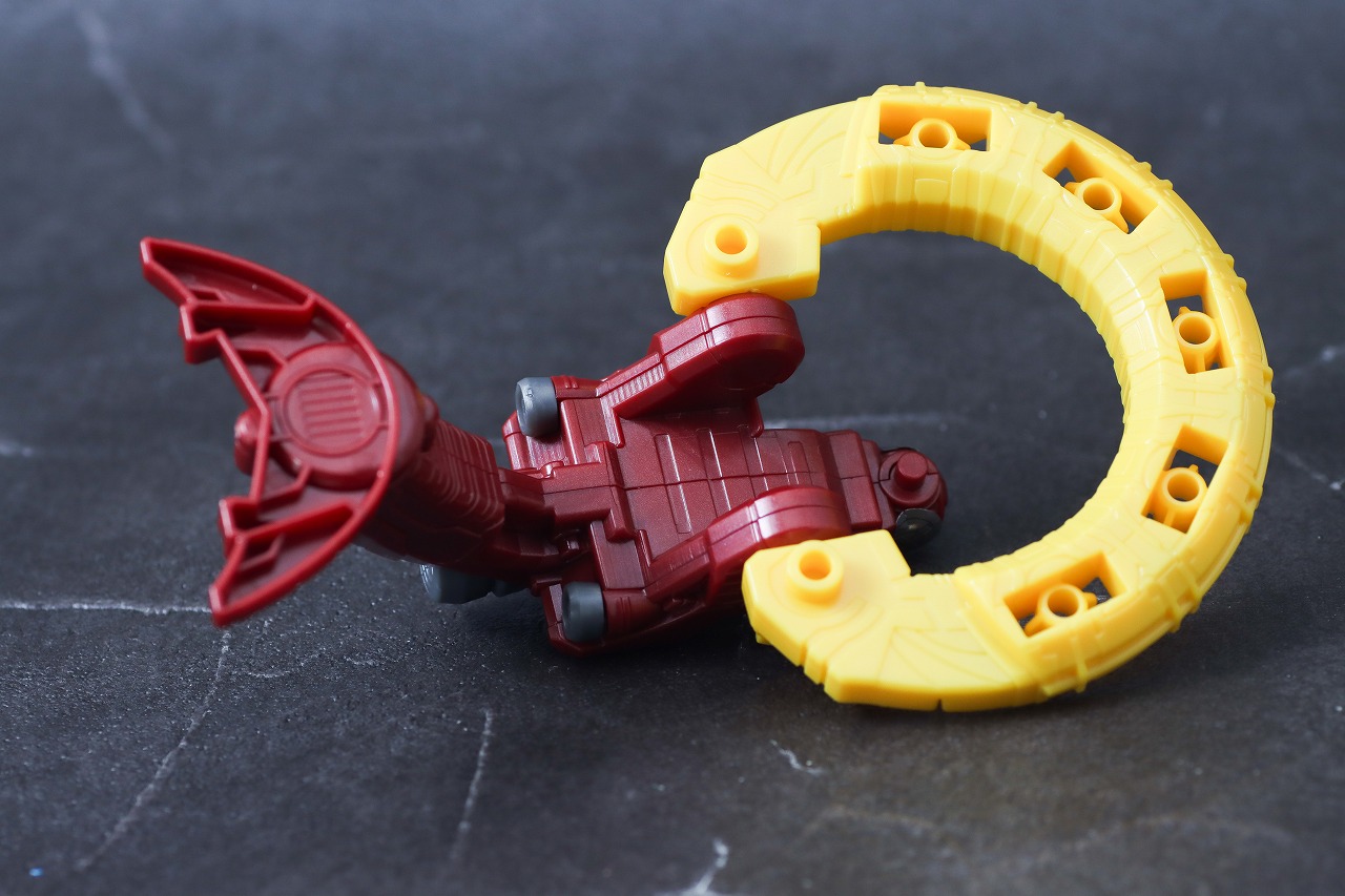 ミニプラ オルカブースター5050 レビュー テガソードアカツキ 合体