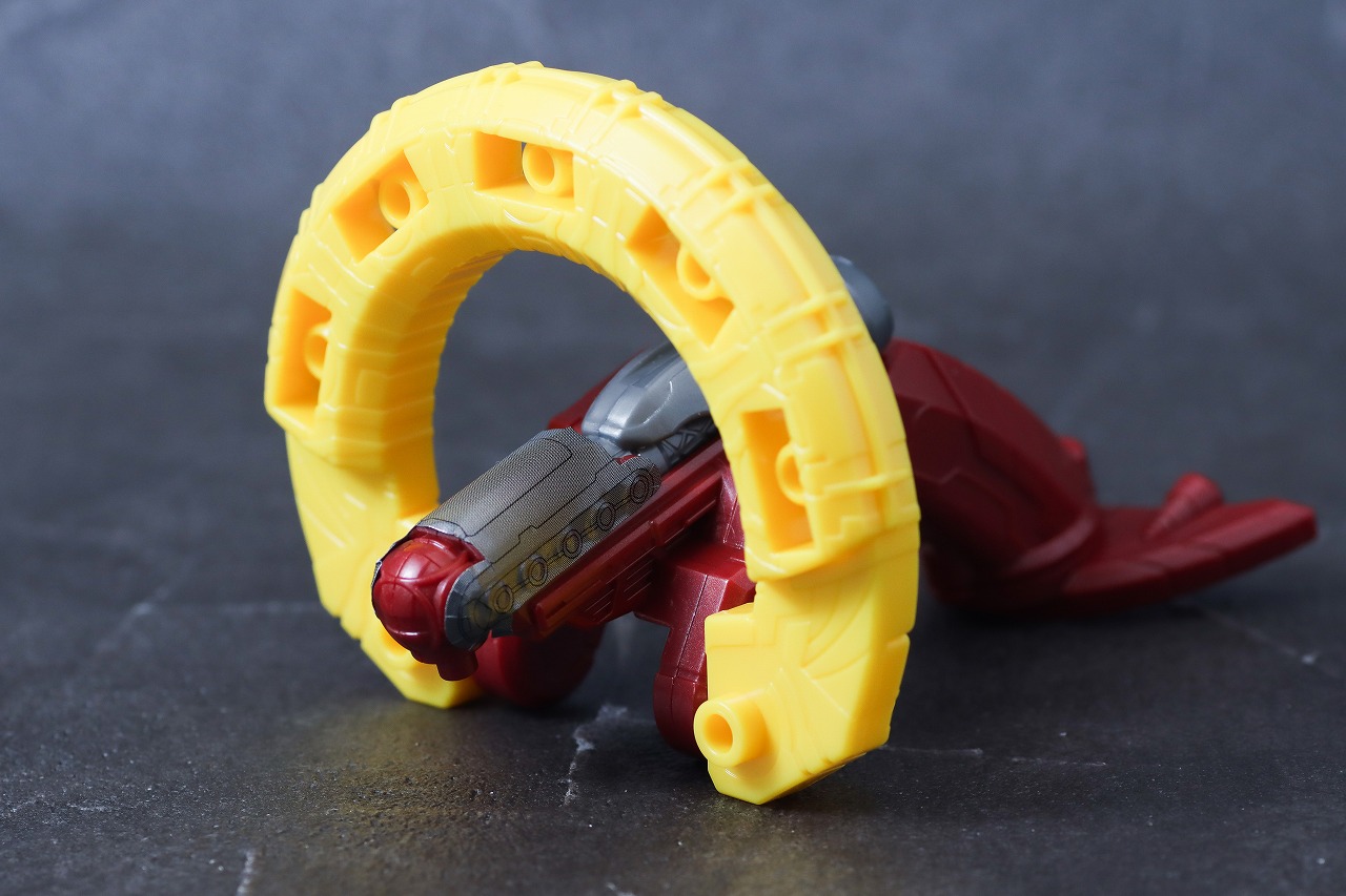 ミニプラ オルカブースター5050 レビュー テガソードアカツキ 合体