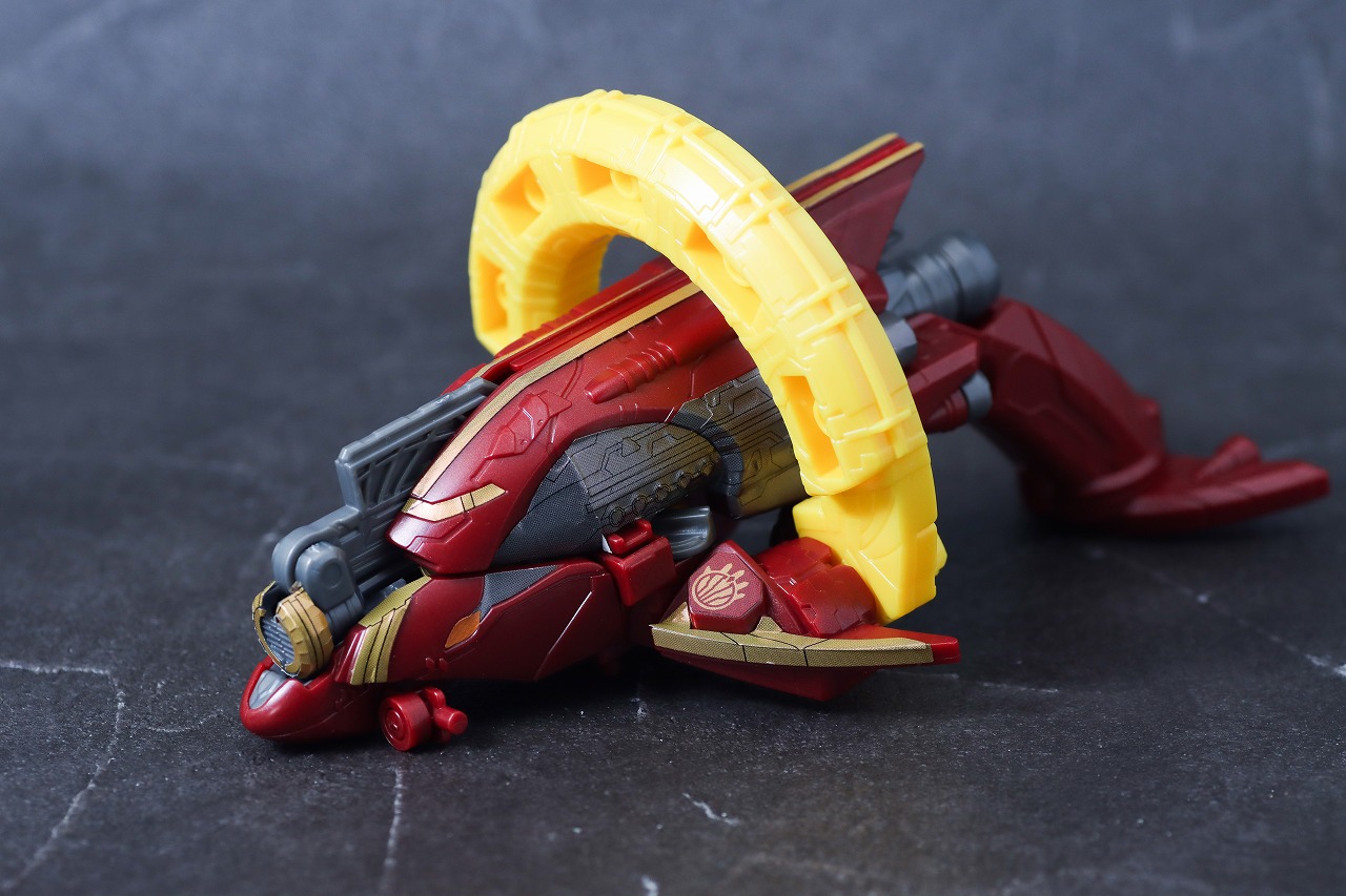 ミニプラ オルカブースター5050 レビュー テガソードアカツキ 合体