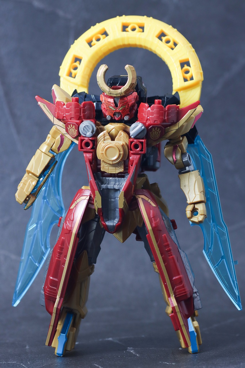 ミニプラ オルカブースター5050 レビュー テガソードアカツキ 本体