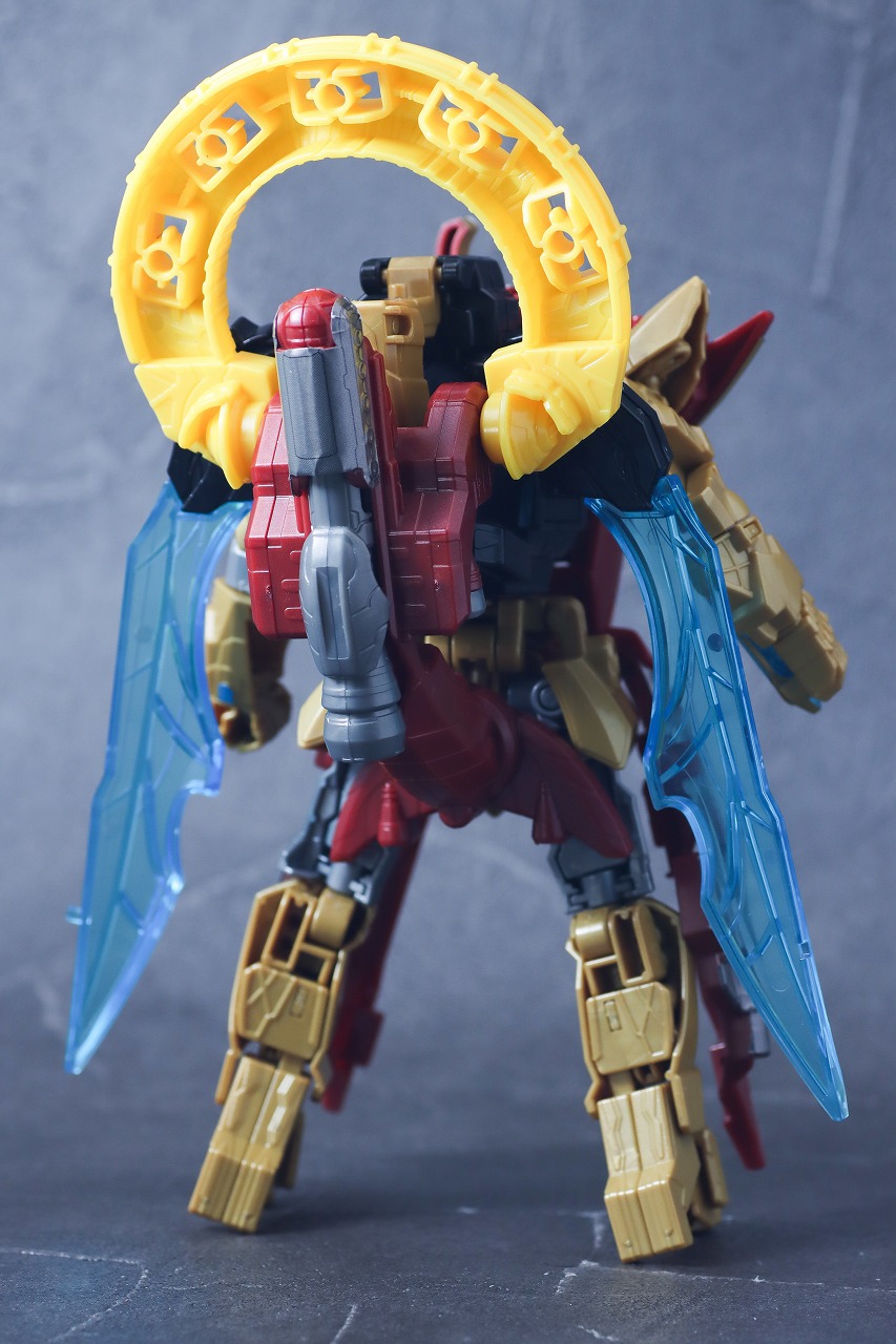 ミニプラ オルカブースター5050 レビュー テガソードアカツキ 本体