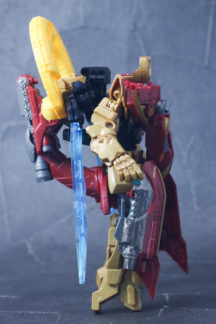 ミニプラ オルカブースター5050 レビュー テガソードアカツキ 本体