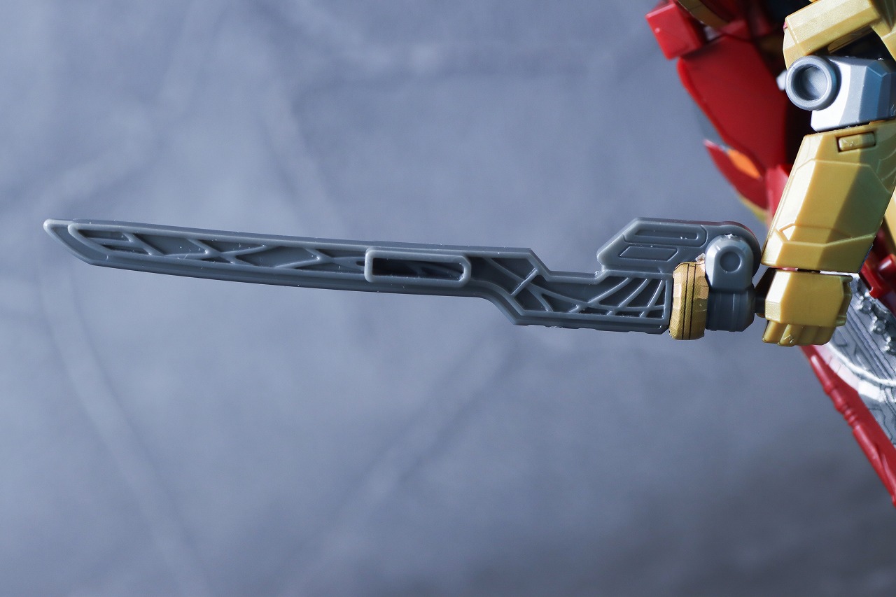 ミニプラ　オルカブースター5050　レビュー　テガソードアカツキ　本体