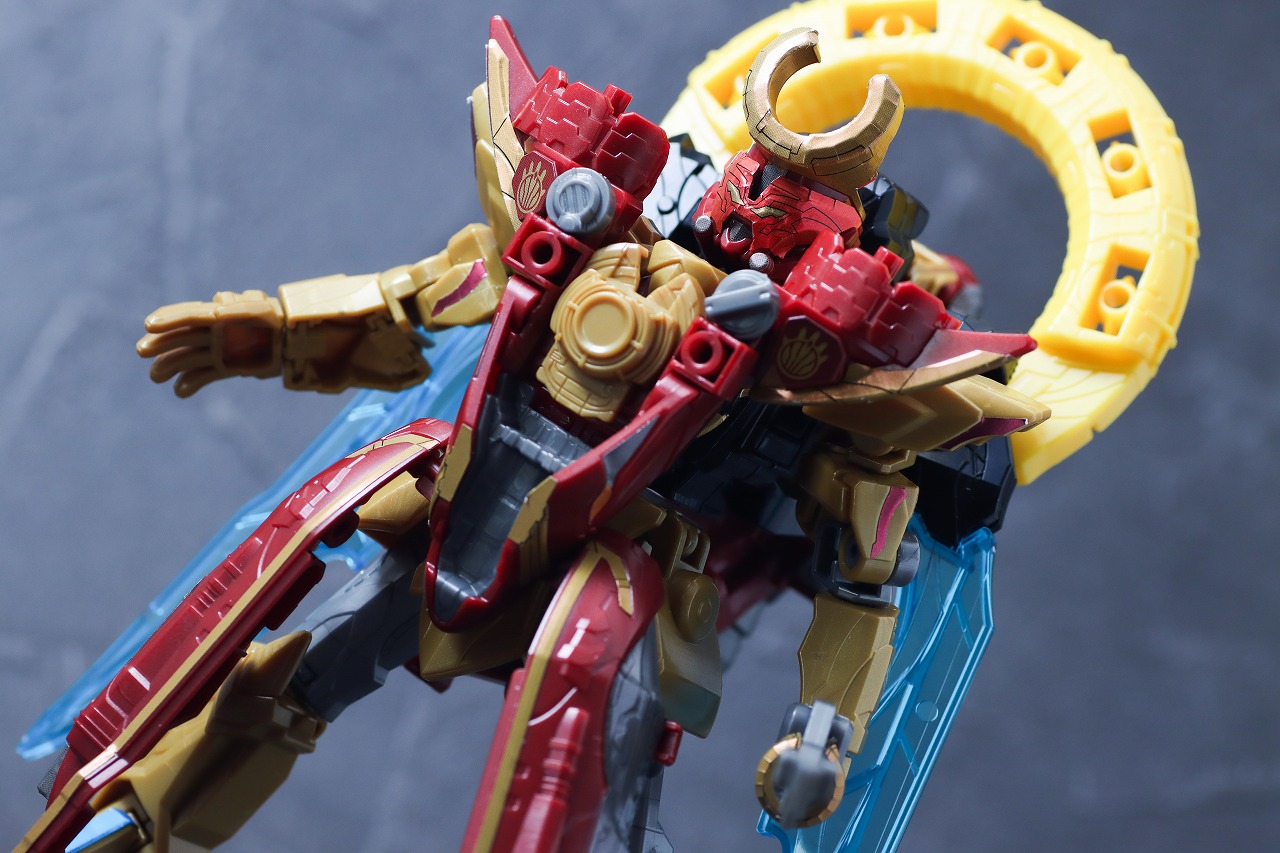 ミニプラ　オルカブースター5050／テガソードアカツキ　レビュー