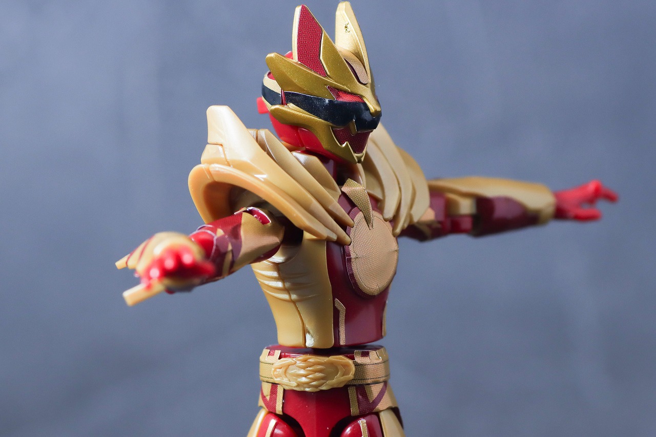 勇動　ワイルドゴジュウウルフ　レビュー　可動範囲