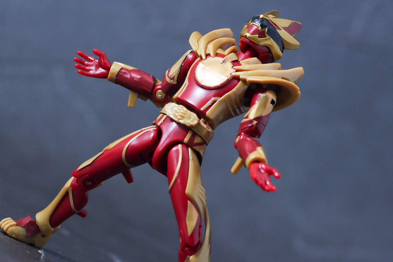 勇動　ワイルドゴジュウウルフ　レビュー　アクション