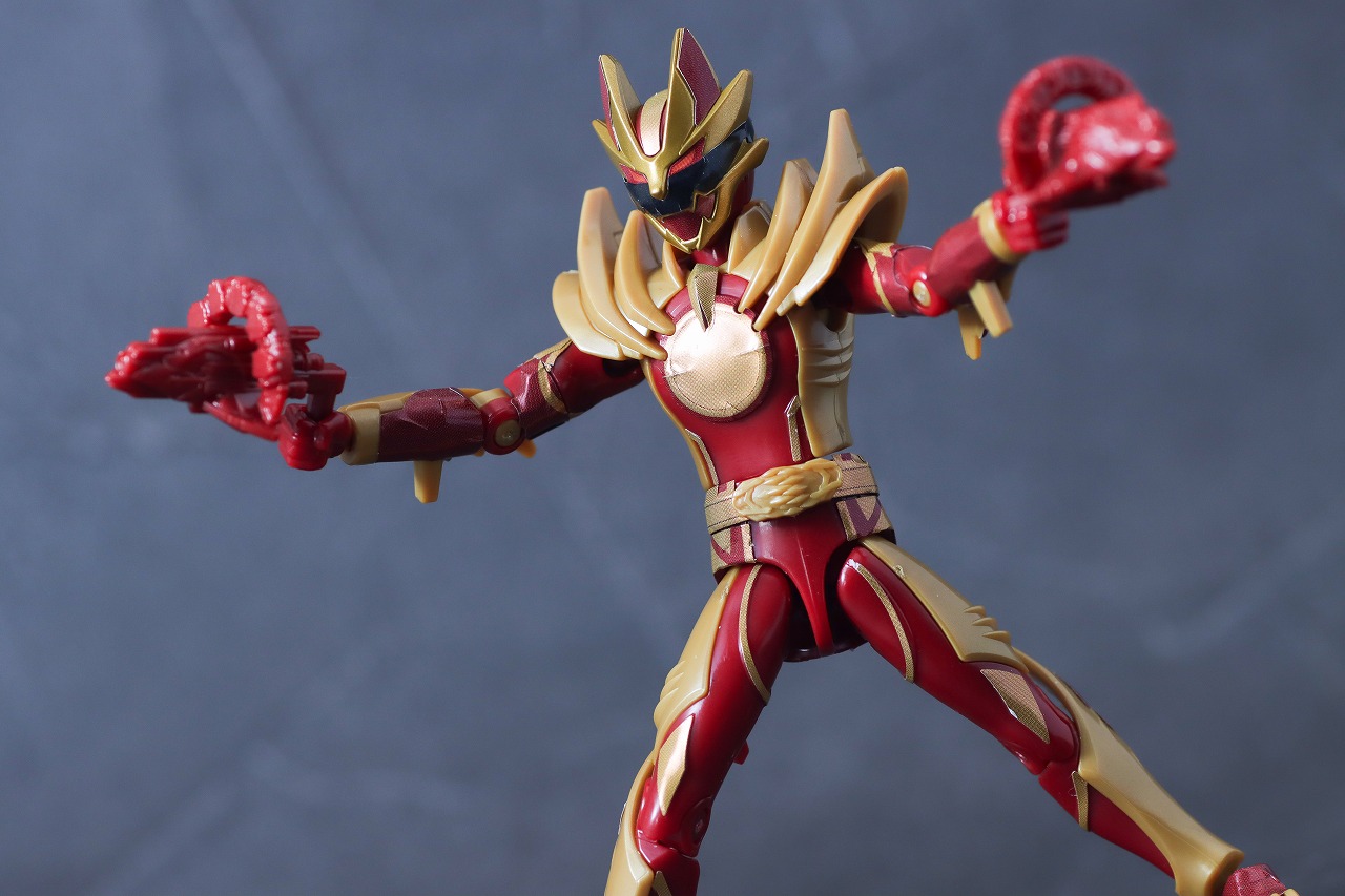 勇動　ワイルドゴジュウウルフ　レビュー　アクション