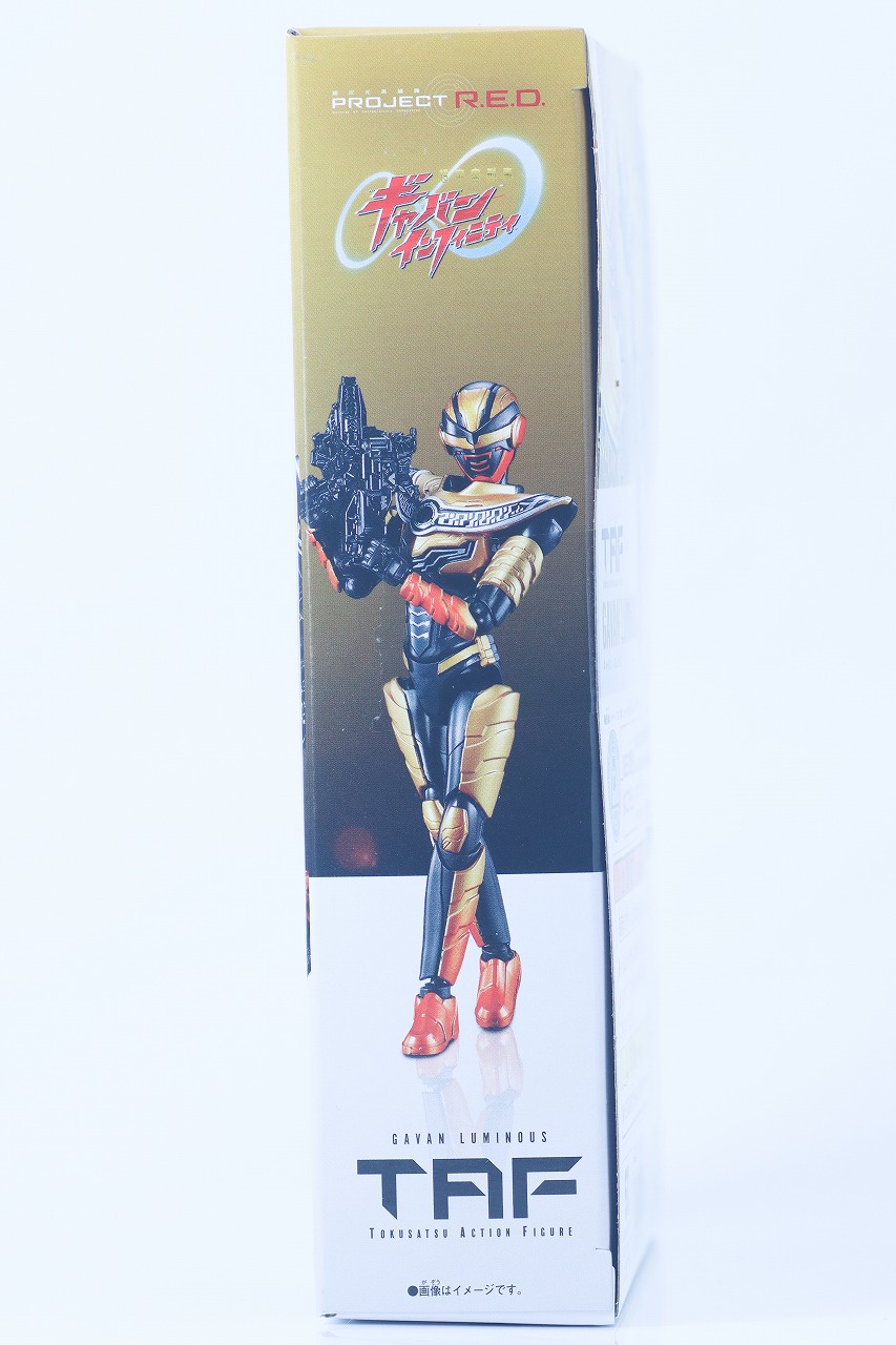 TOKUSATSU ACTION FIGURE ギャバン・ルミナス レビュー パッケージ