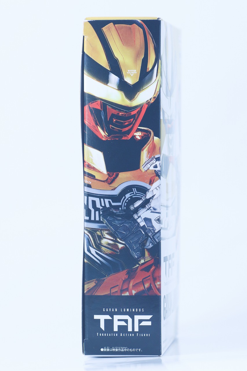 TOKUSATSU ACTION FIGURE ギャバン・ルミナス レビュー パッケージ