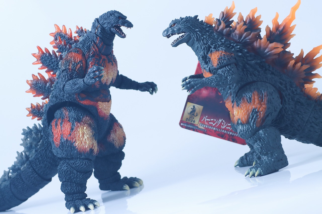 ムービーモンスターシリーズ　バーニングミレニアムゴジラ　レビュー　アクション　S.H.モンスターアーツ　バーニングゴジラ